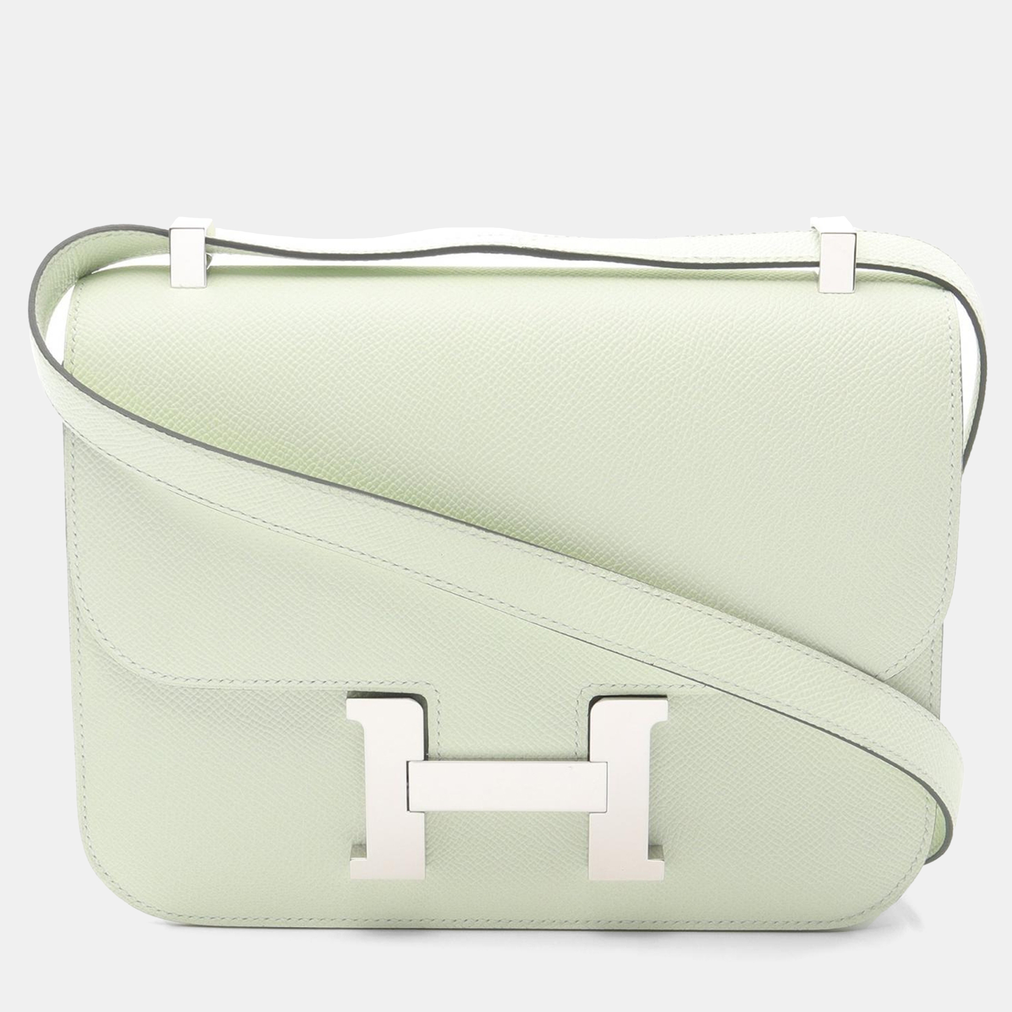Hermes Vert Fizz Epsom Leather Constance Shoulder Bag 24, Green
Hermes Vert Fizz Epsom Leather Constance Shoulder Bag 24, Green