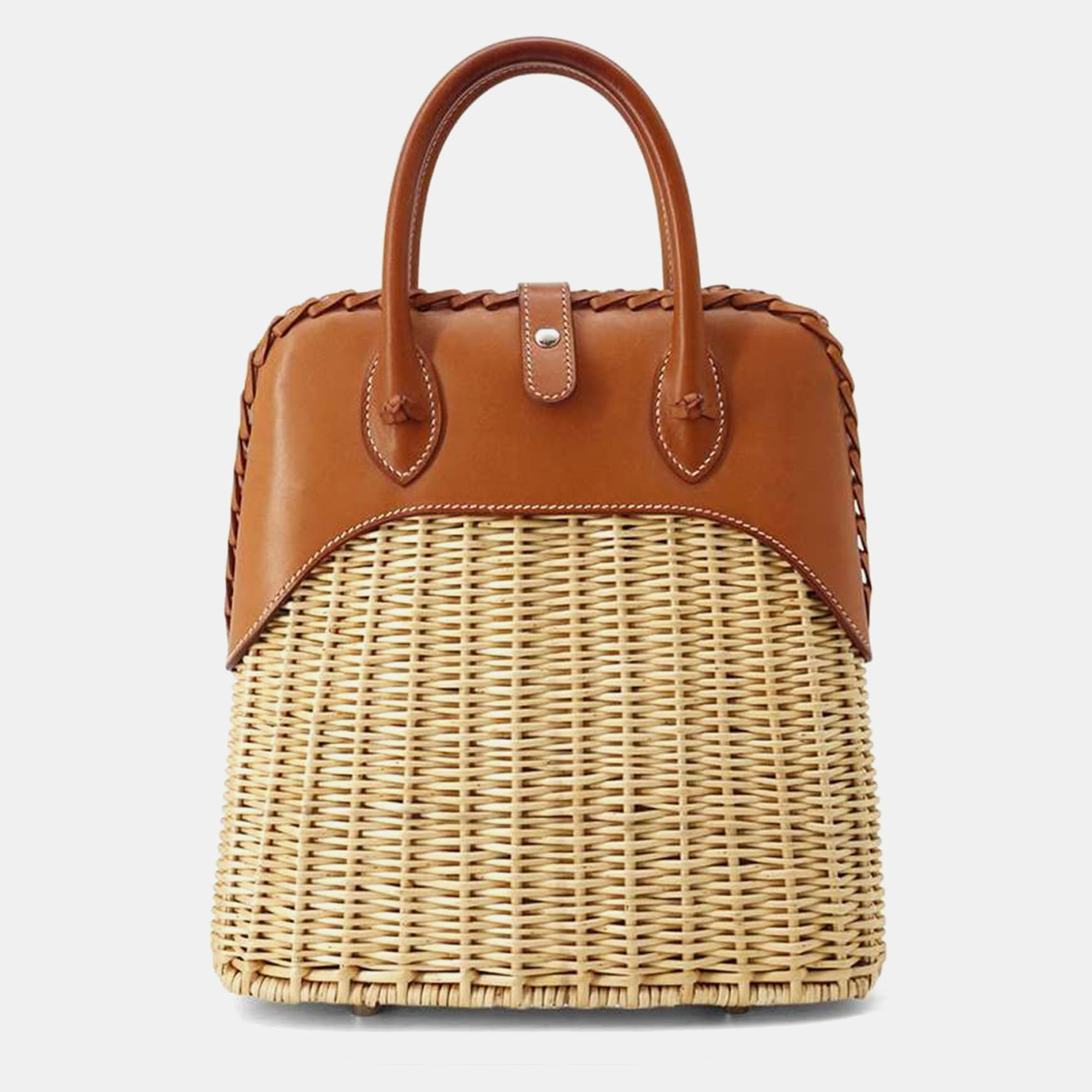 Hermes Natural/Fauve Willow Barenia Leather Bolit Picnic Size, Brown
Hermes Natural/Fauve Willow Barenia Leather Bolit Picnic Size, Brown