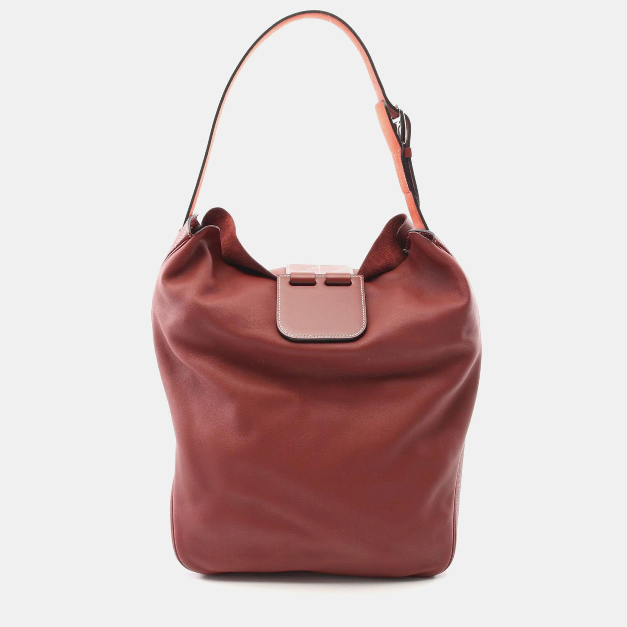 Hermes Vilvolt Rouge T Swift Taurillon Clemence Shoulder Bag, Red
Hermes Vilvolt Rouge T Swift Taurillon Clemence Shoulder Bag, Red