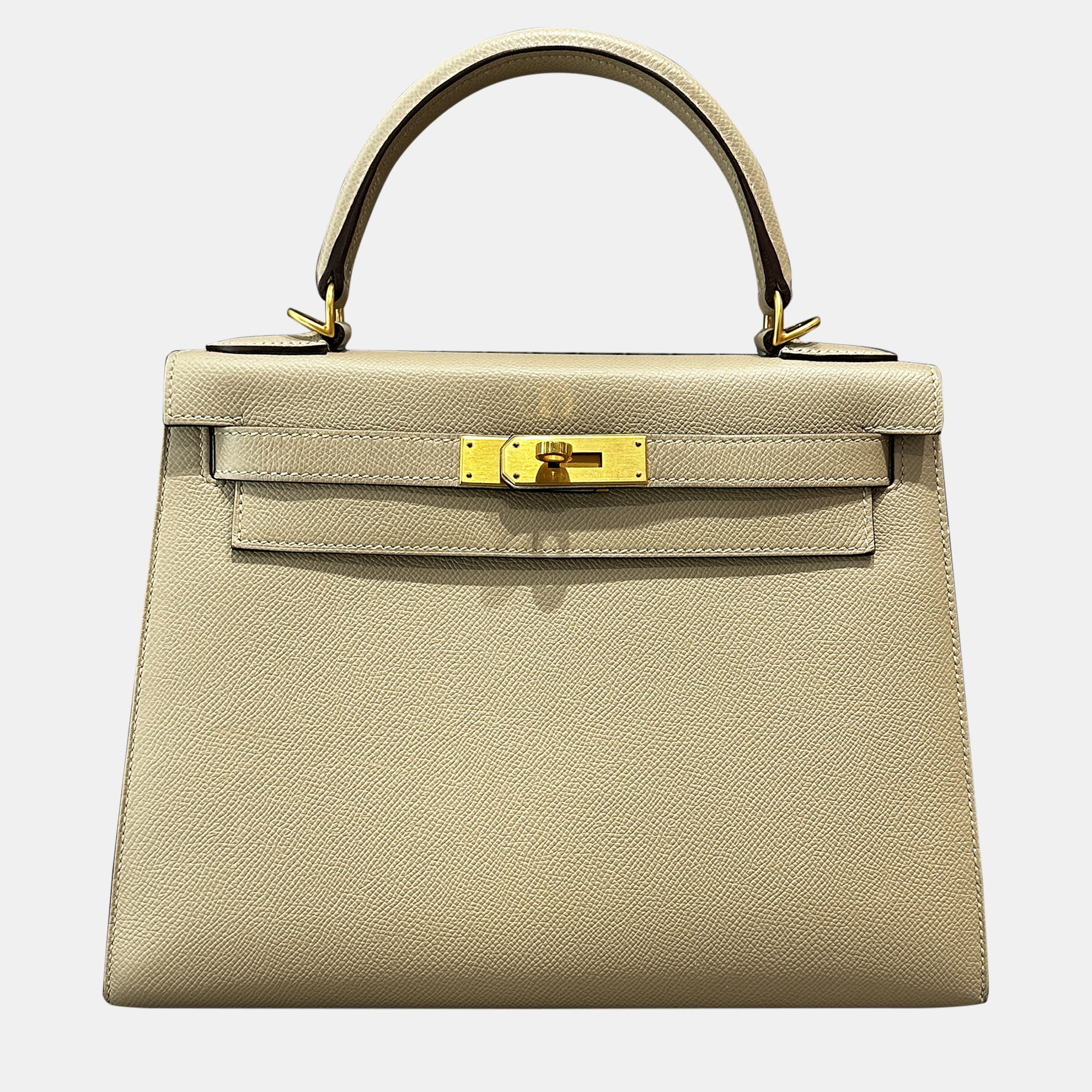 Hermes Kelly 28 Trench Epsom Leather Handbag - Hermes - Modalova