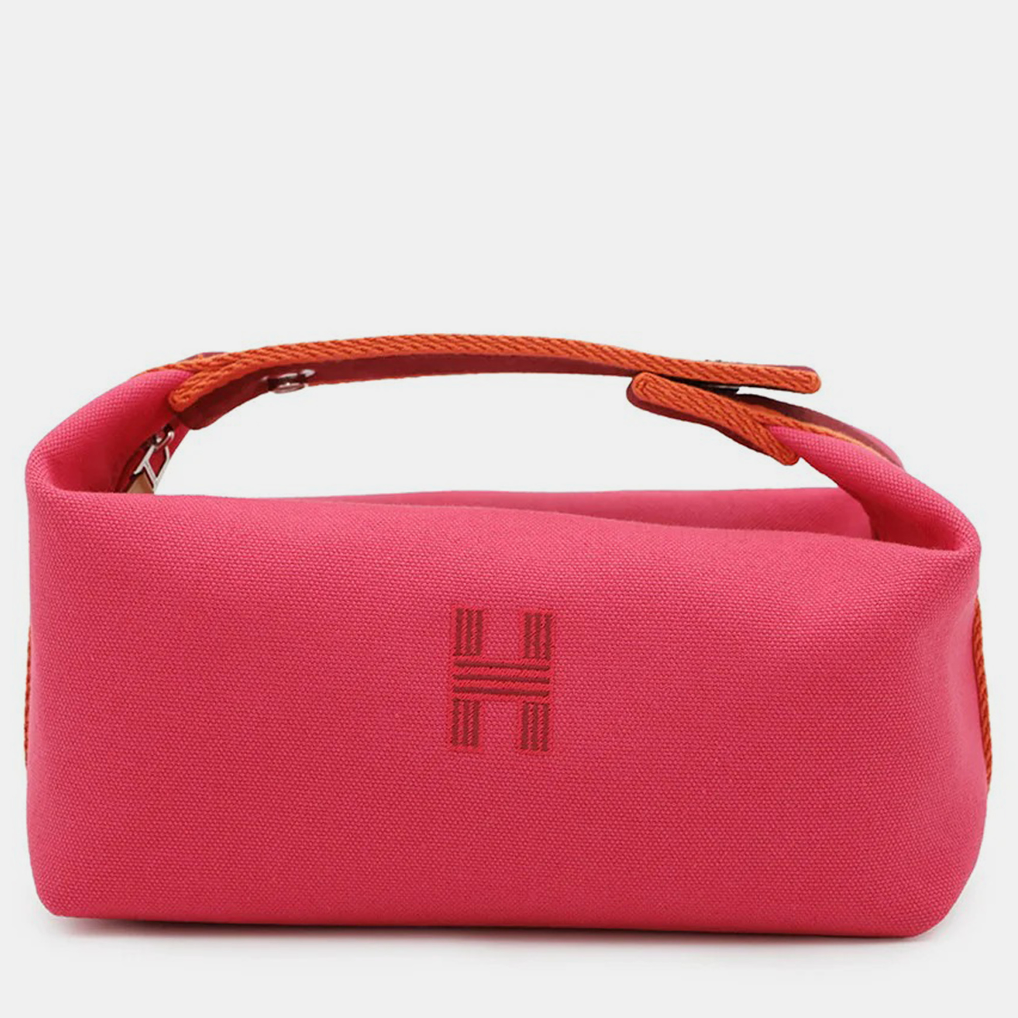 Hermes Bride-a-Brac PM Hibiscus Canvas Pouch - Hermes - Modalova