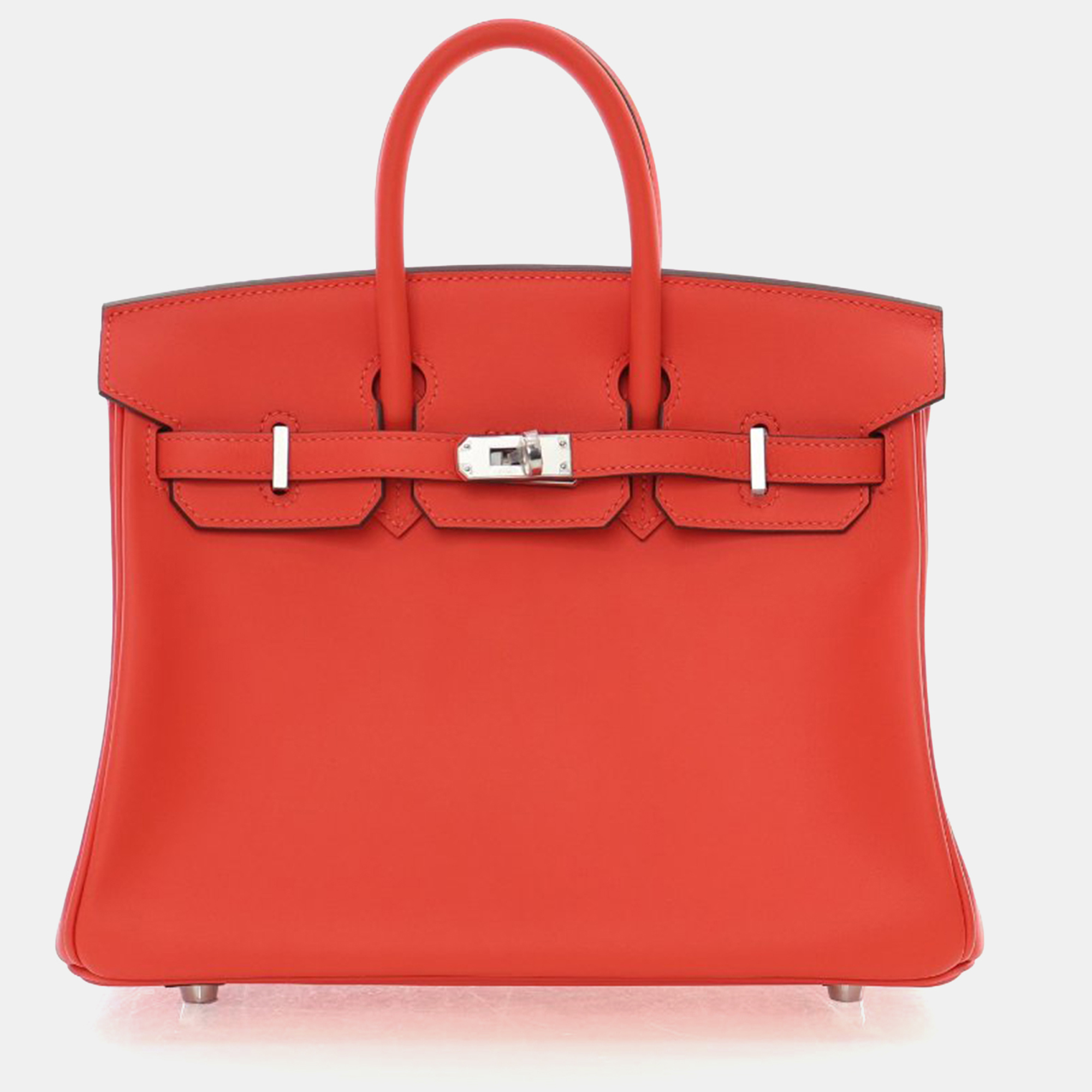 Hermes Rose Texas Swift Birkin 25, Red
Hermes Rose Texas Swift Birkin 25, Red