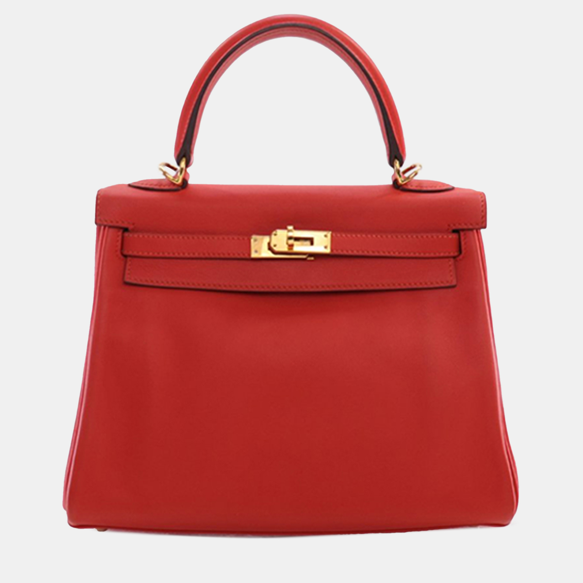 Hermes Red Swift Kelly II Retourne 25
Hermes Red Swift Kelly II Retourne 25