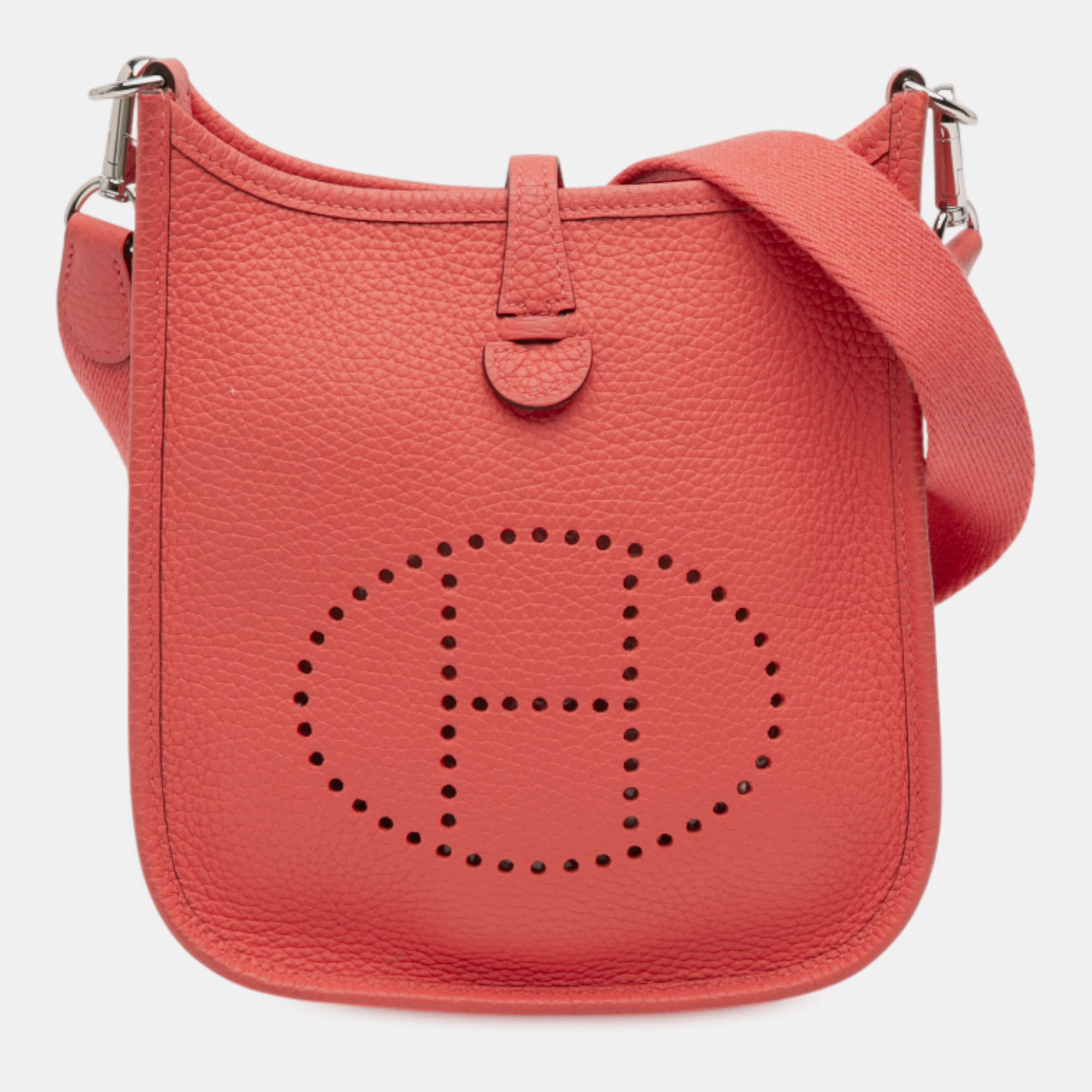 Hermes Pink Clemence Amazone Evelyne TPM 16
Hermes Pink Clemence Amazone Evelyne TPM 16