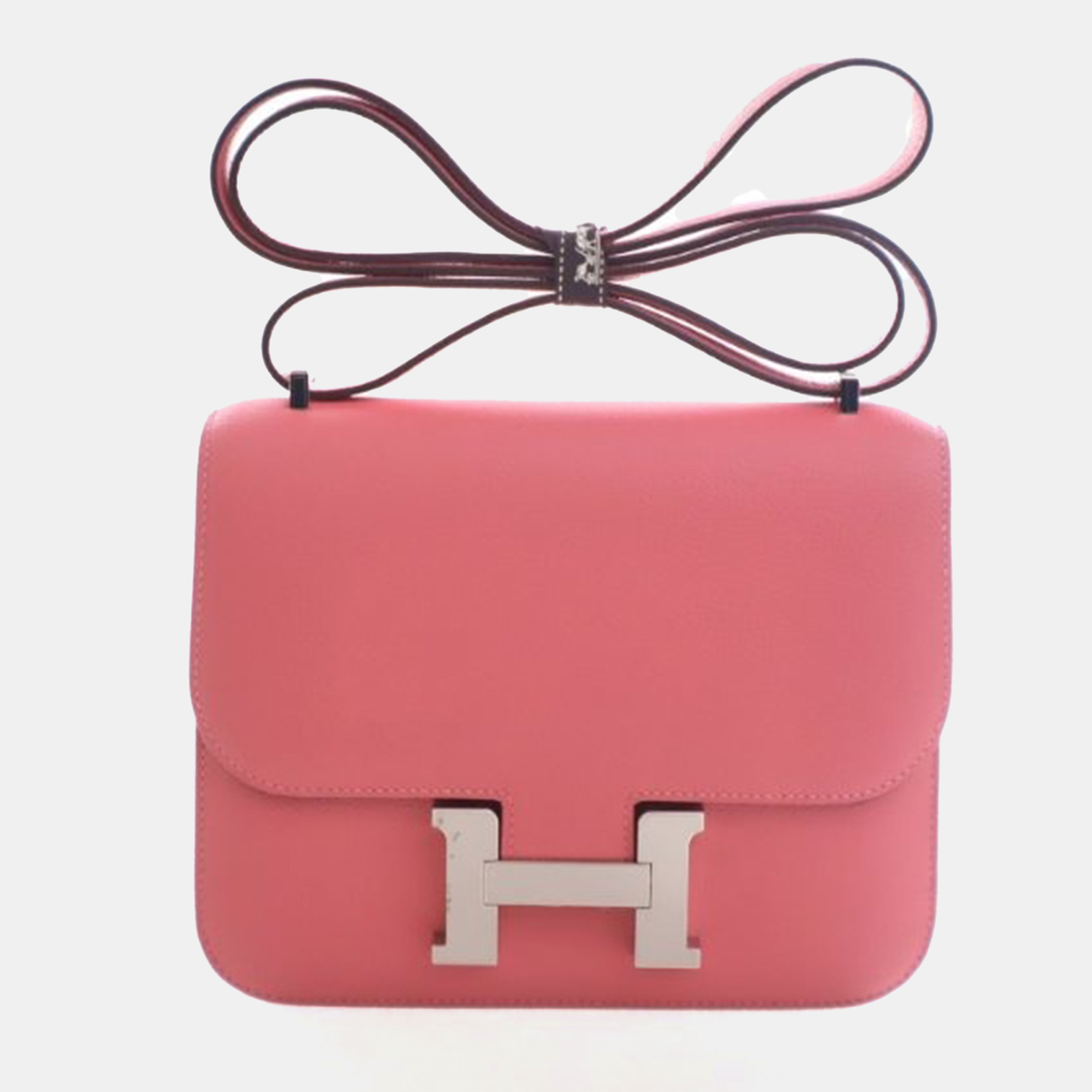 Hermes Rose Azalee Evercolor Constance 18, Pink
Hermes Rose Azalee Evercolor Constance 18, Pink