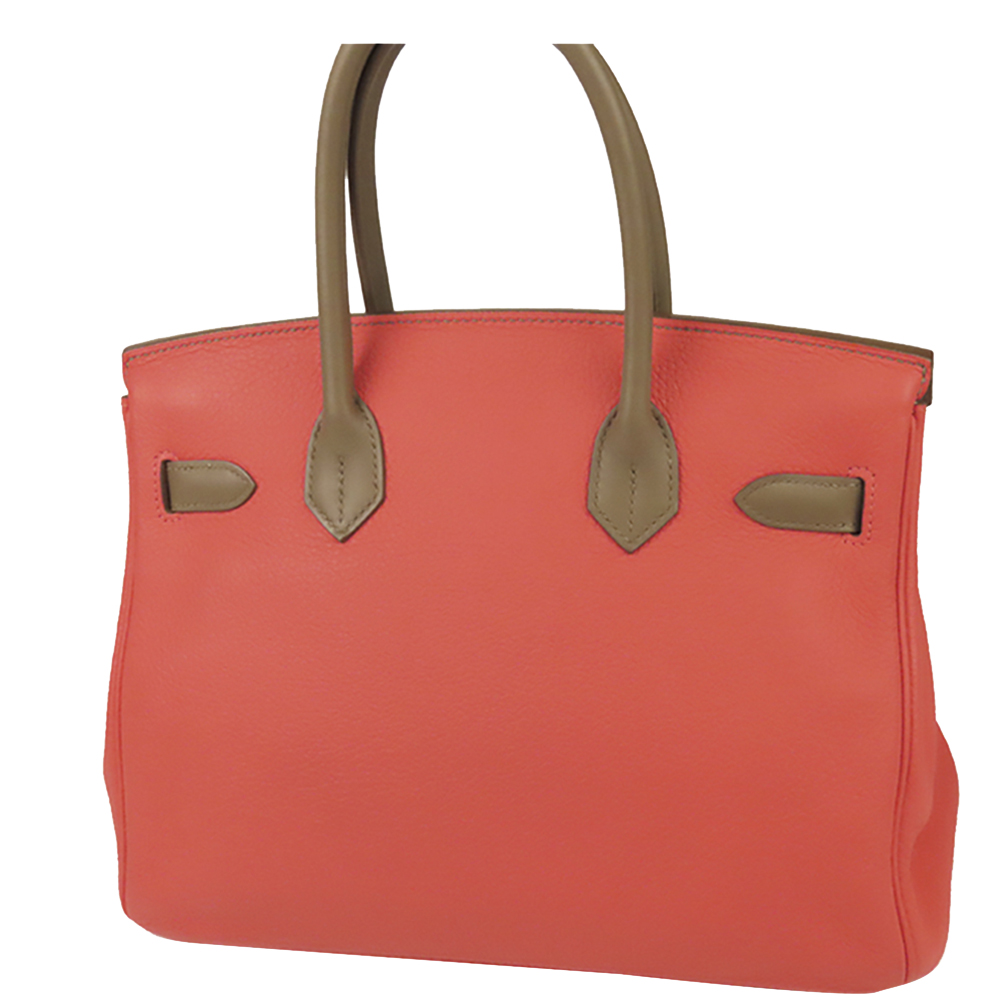 Hermes Pink Taurillon Clemence Swift Leather Palladium Hardware Birkin 30 Bag, Multicolor
Hermes Pink Taurillon Clemence Swift Leather Palladium Hardware Birkin 30 Bag, Multicolor