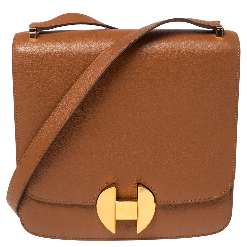 Hermes Gold Evercolor Leather Gold Plated 2002 - 20 Bag