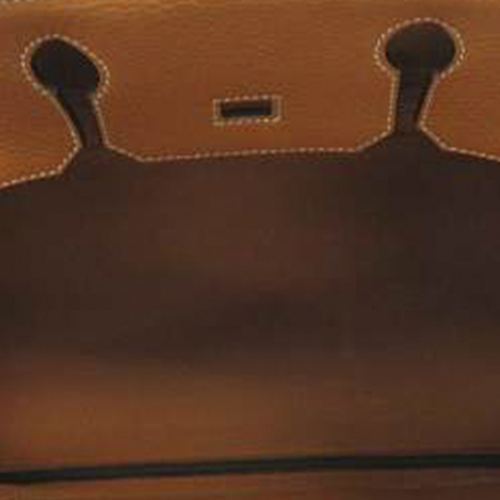 Hermes Brown Taurillon Clemecne Leather Palladium Hardware Birkin 30 Bag3