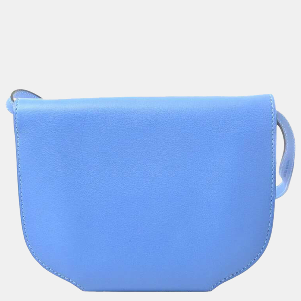 Hermes Women's Swift Leather Shoulder Bag Blue
Hermes Women's Swift Leather Shoulder Bag Blue