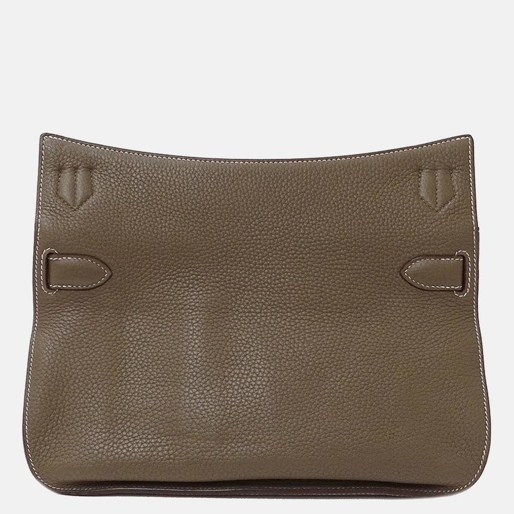 Hermes Bag Women's Shoulder Gypsier 34 Taurillon Clemence Etup Greige T Engraved, Grey
Hermes Bag Women's Shoulder Gypsier 34 Taurillon Clemence Etup Greige T Engraved, Grey