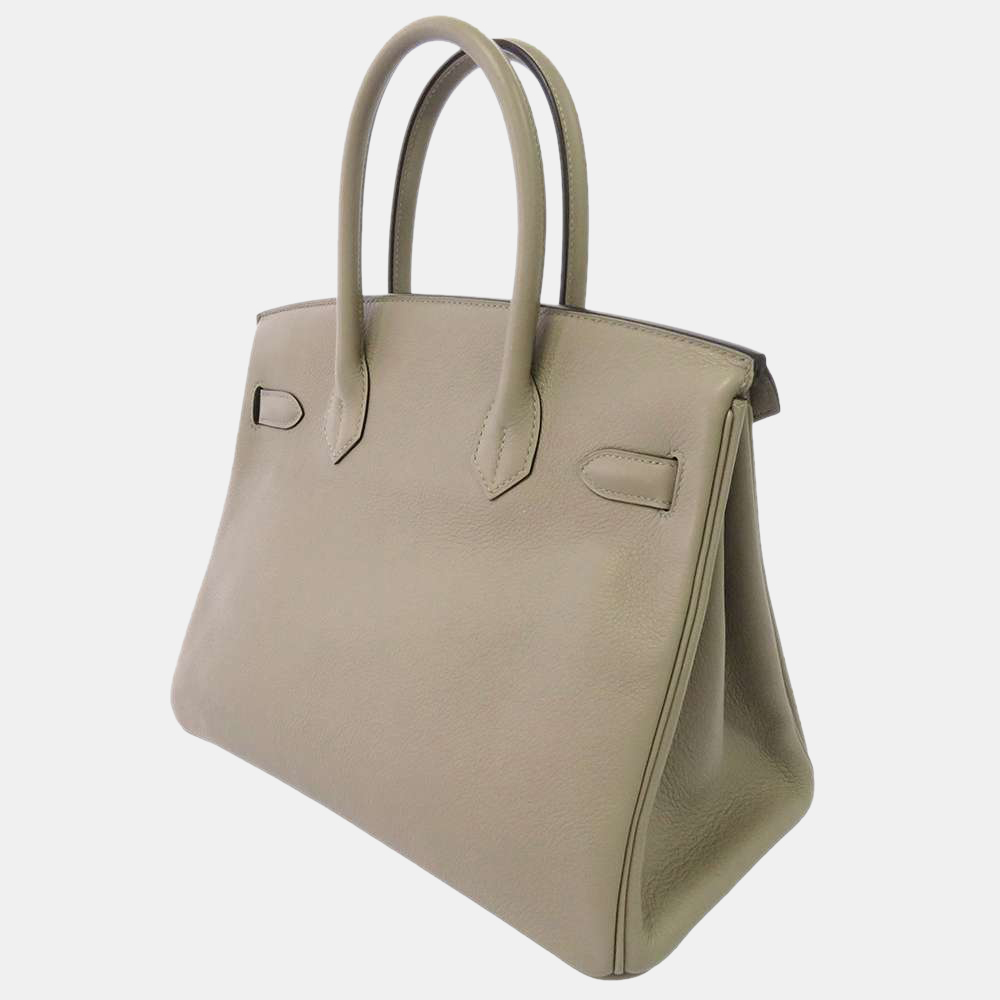 Hermes Asphalt Taurillon Leather Palladium Hardware Birkin 30 Bag, Brown
Hermes Asphalt Taurillon Leather Palladium Hardware Birkin 30 Bag, Brown