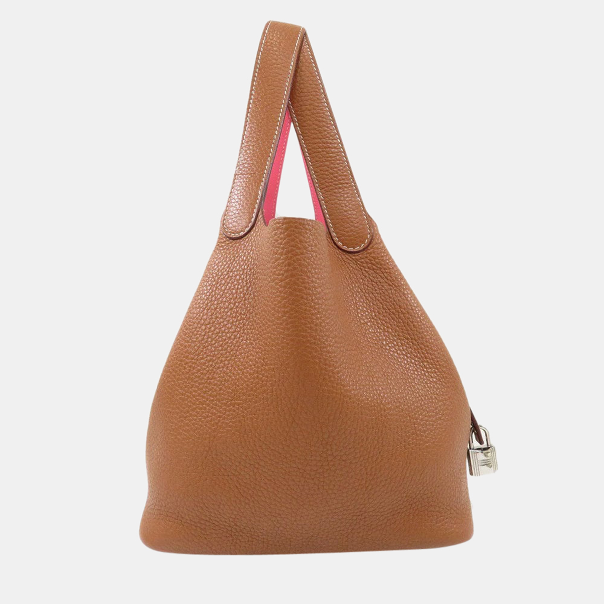 Hermes Picotin Rock Eclat MM Gold Handbag Taurillon Ladies, Brown
Hermes Picotin Rock Eclat MM Gold Handbag Taurillon Ladies, Brown