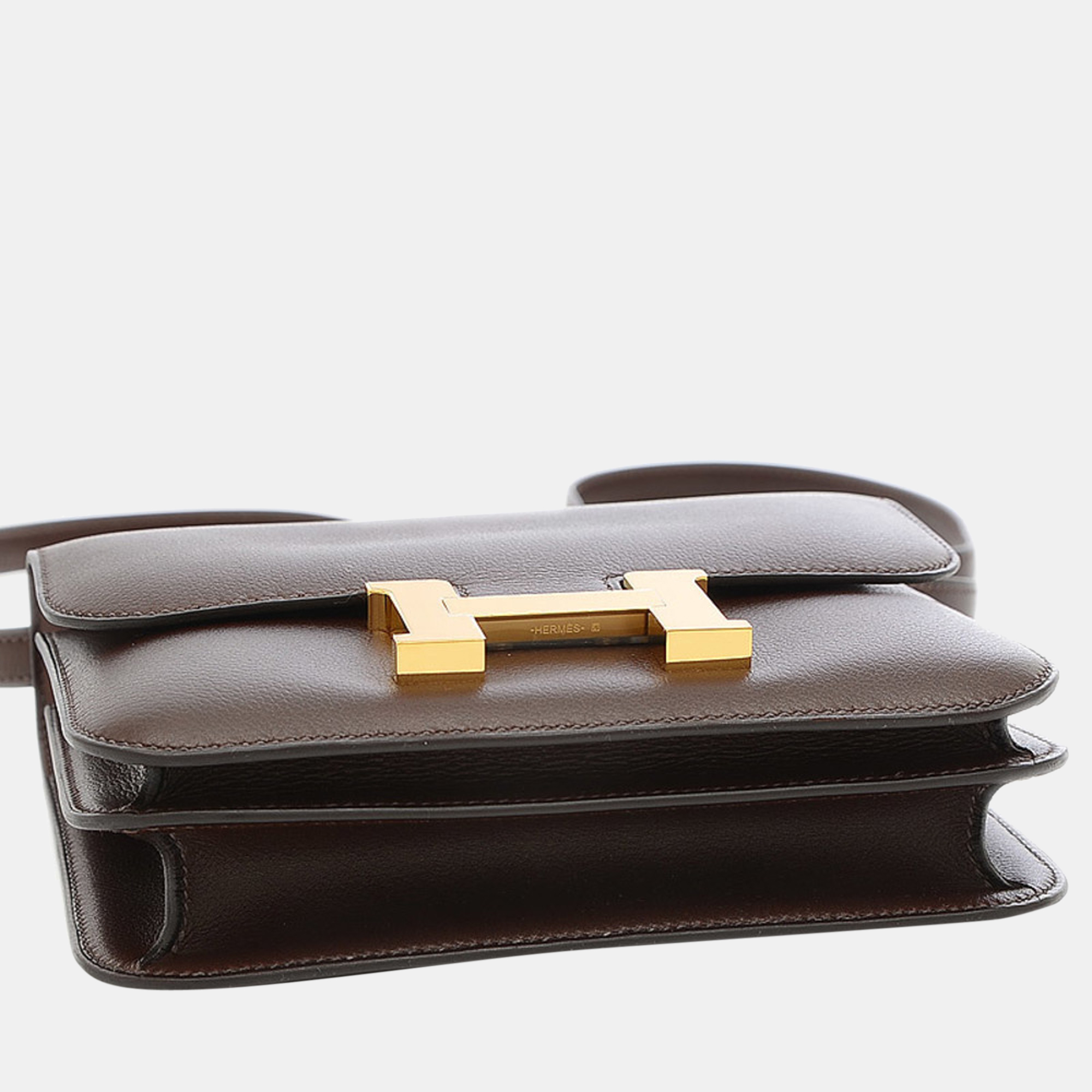 Hermes Constance Mini 18 Veau Ever Color Ebene Gold Hardware Shoulder Bag, Brown
Hermes Constance Mini 18 Veau Ever Color Ebene Gold Hardware Shoulder Bag, Brown