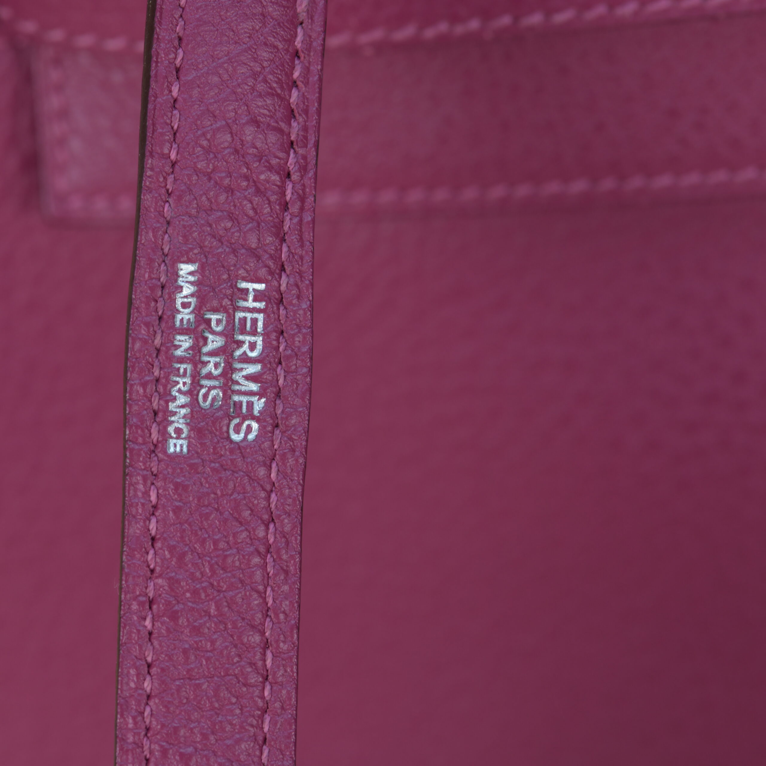 Hermes Kelly 32 Tosca Togo Leather With Palladium Hardware