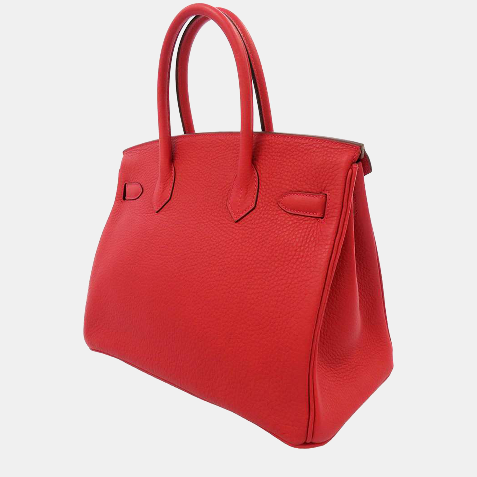 Hermes Red Taurillon Clemence Leather Gold Hardware Birkin 30 Bag
Hermes Red Taurillon Clemence Leather Gold Hardware Birkin 30 Bag
