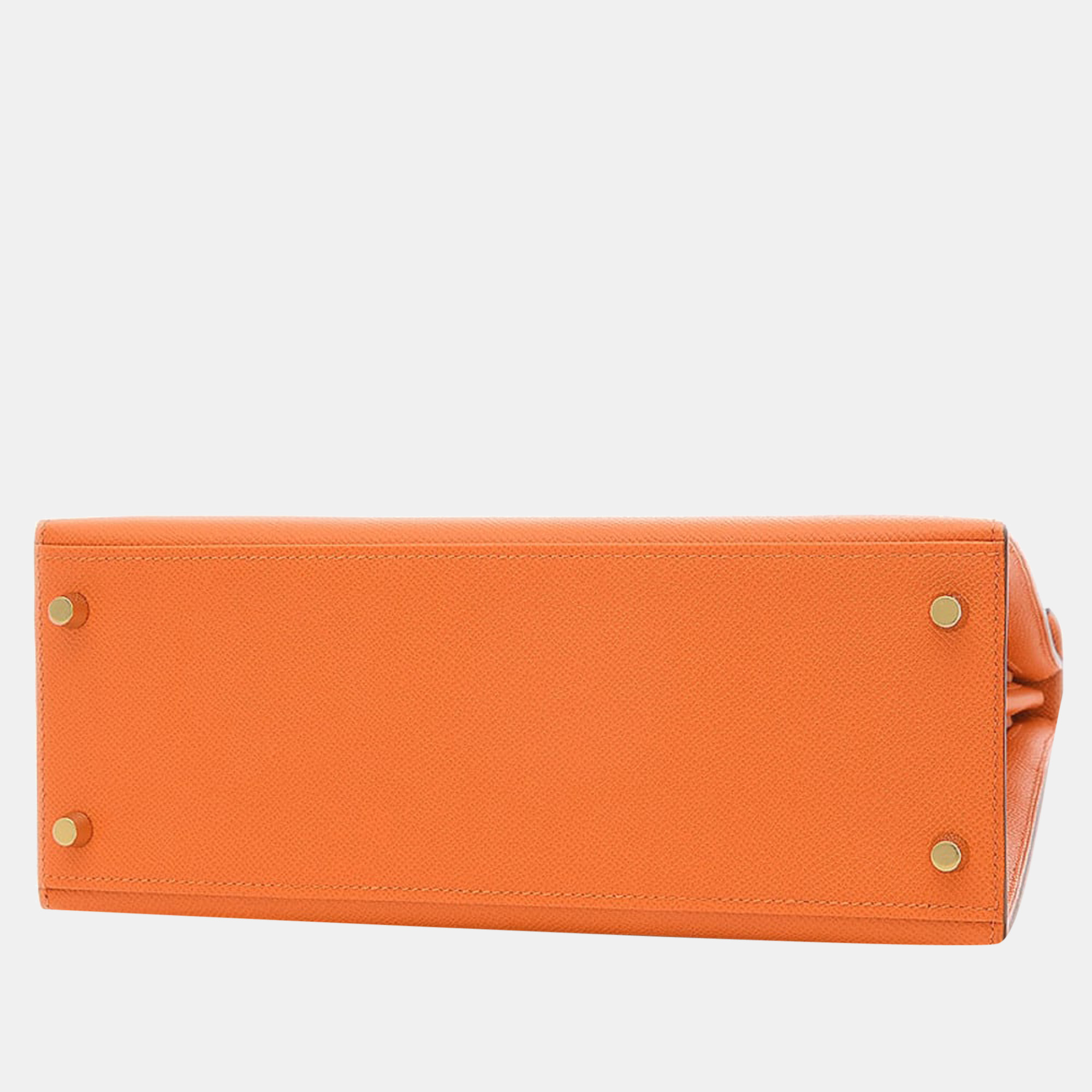 Hermes Kelly 28 Outer sewing handbag Epson Foo Orange Gold metal fittings U stamp
Hermes Kelly 28 Outer sewing handbag Epson Foo Orange Gold metal fittings U stamp
