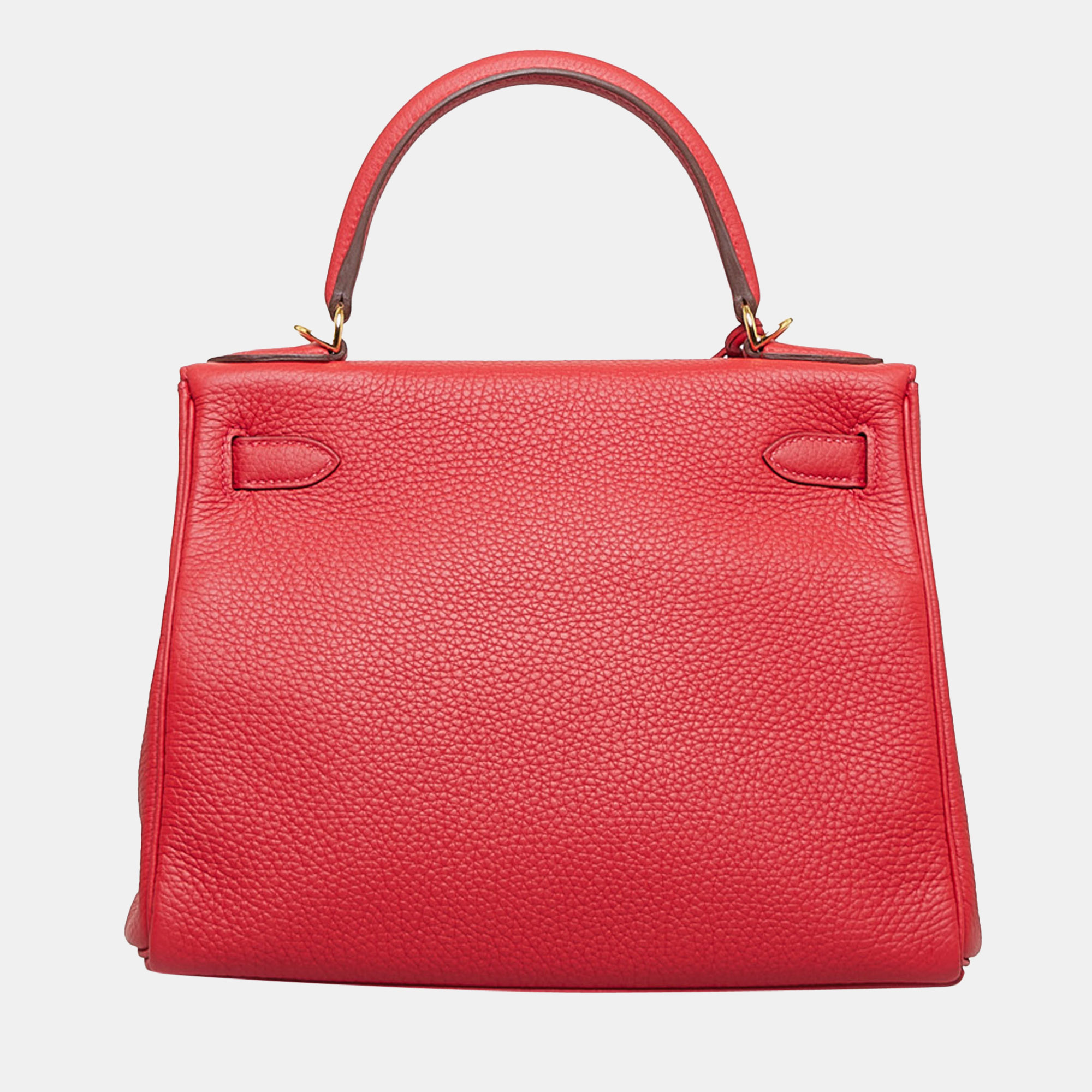 Hermes Red 2023 Taurillon Clemence Kelly 28
