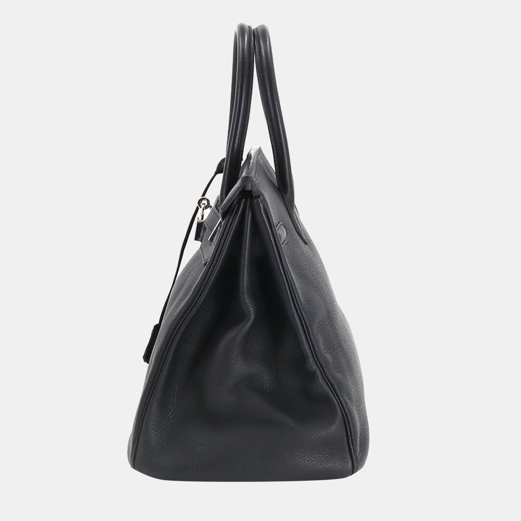 Hermes Birkin 35 hand bag Taurillon Clemence black silver metal fittings
Hermes Birkin 35 hand bag Taurillon Clemence black silver metal fittings
