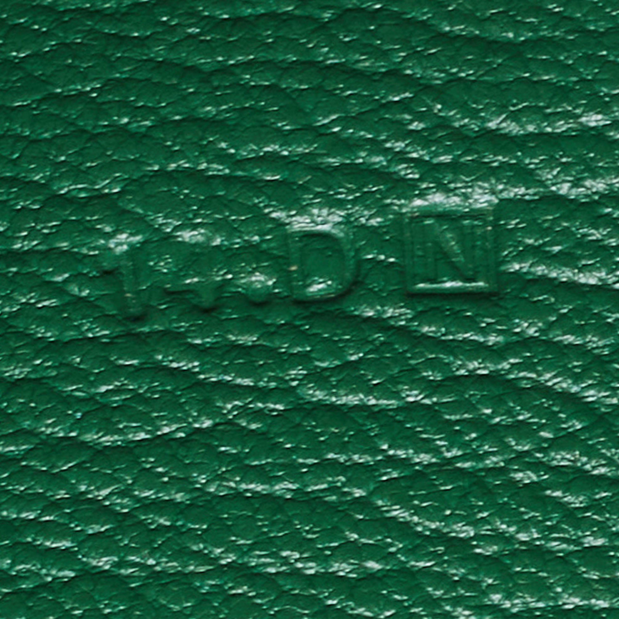 Hermés Vert Bengal Chevre Leather Bearn Gusset Wallet