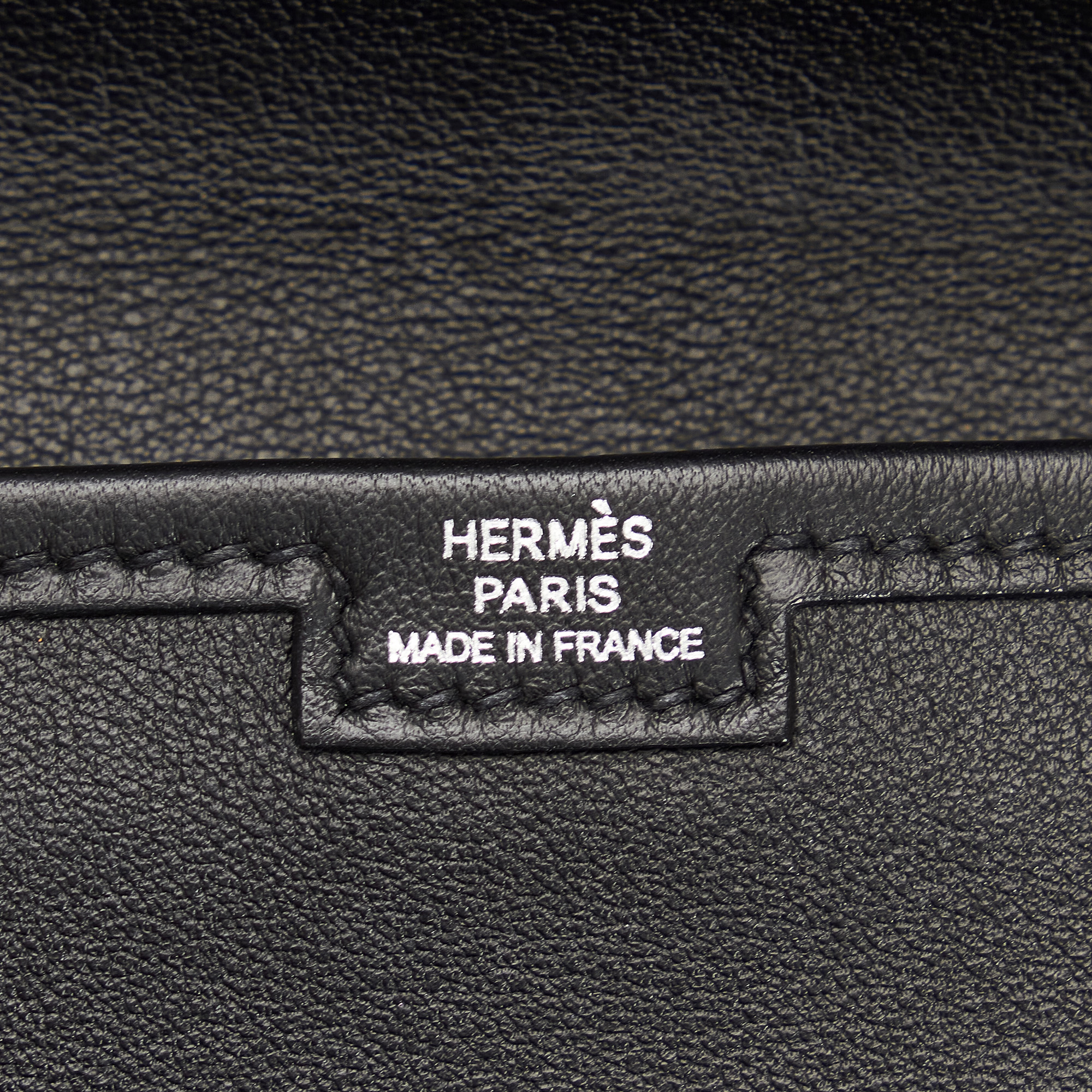 Hermes Black Jige Duo Wallet