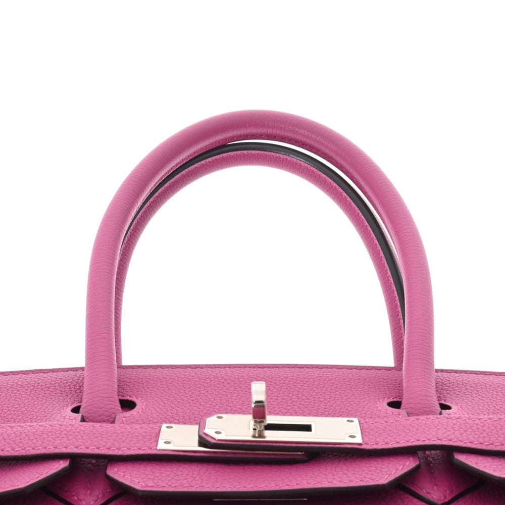 Hermes Birkin 30 Rose Purple A Engraved (around 2017) Ladies Togo Handbag