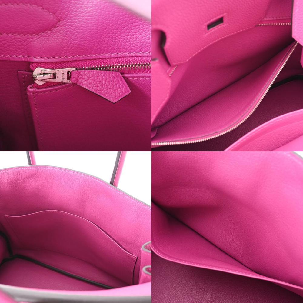 Hermes Birkin 30 Rose Purple A Engraved (around 2017) Ladies Togo Handbag