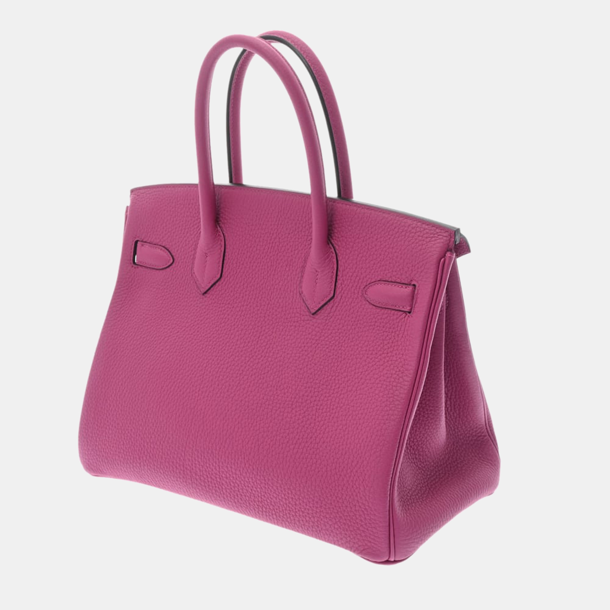 Hermes Birkin 30 Rose Purple C Engraved (around 2018) Ladies Togo Handbag, Pink
Hermes Birkin 30 Rose Purple C Engraved (around 2018) Ladies Togo Handbag, Pink