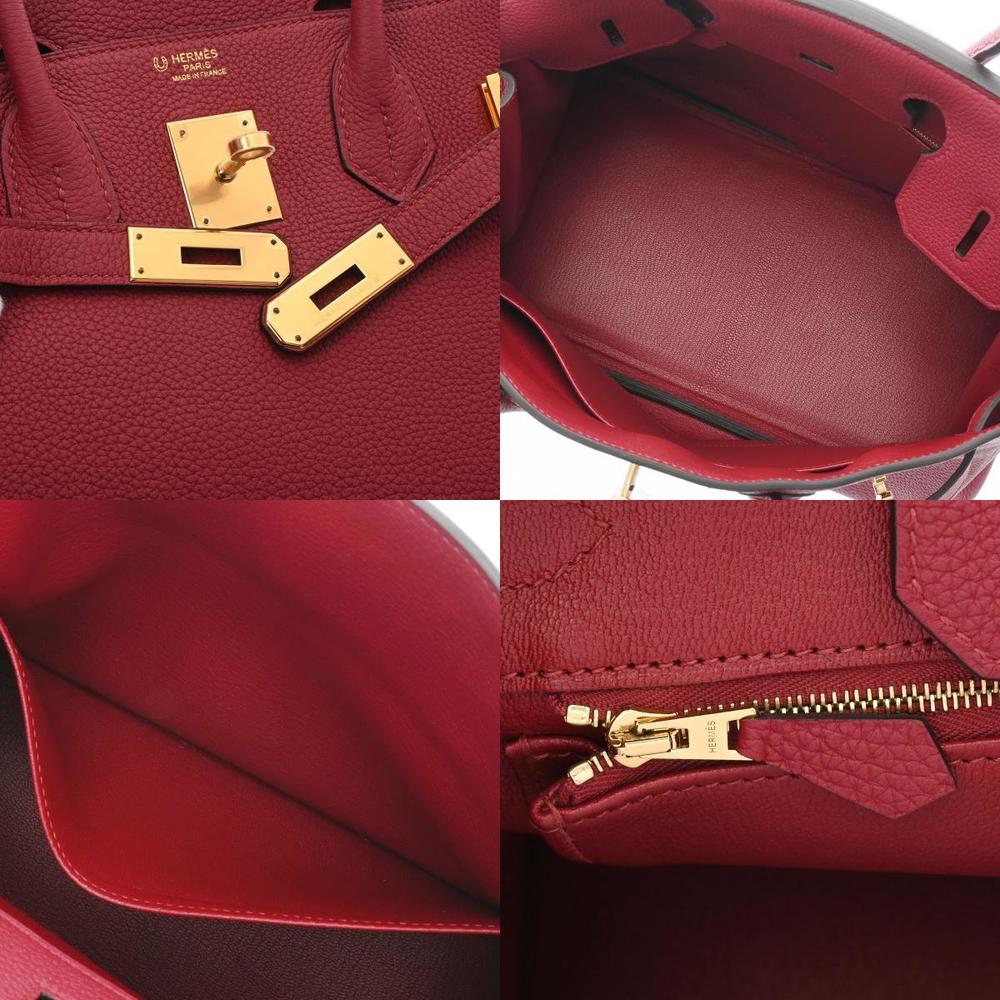 Hermes Birkin 30 SP Order Rouge Grena D Engraved (around 2019) Ladies Togo Handbag