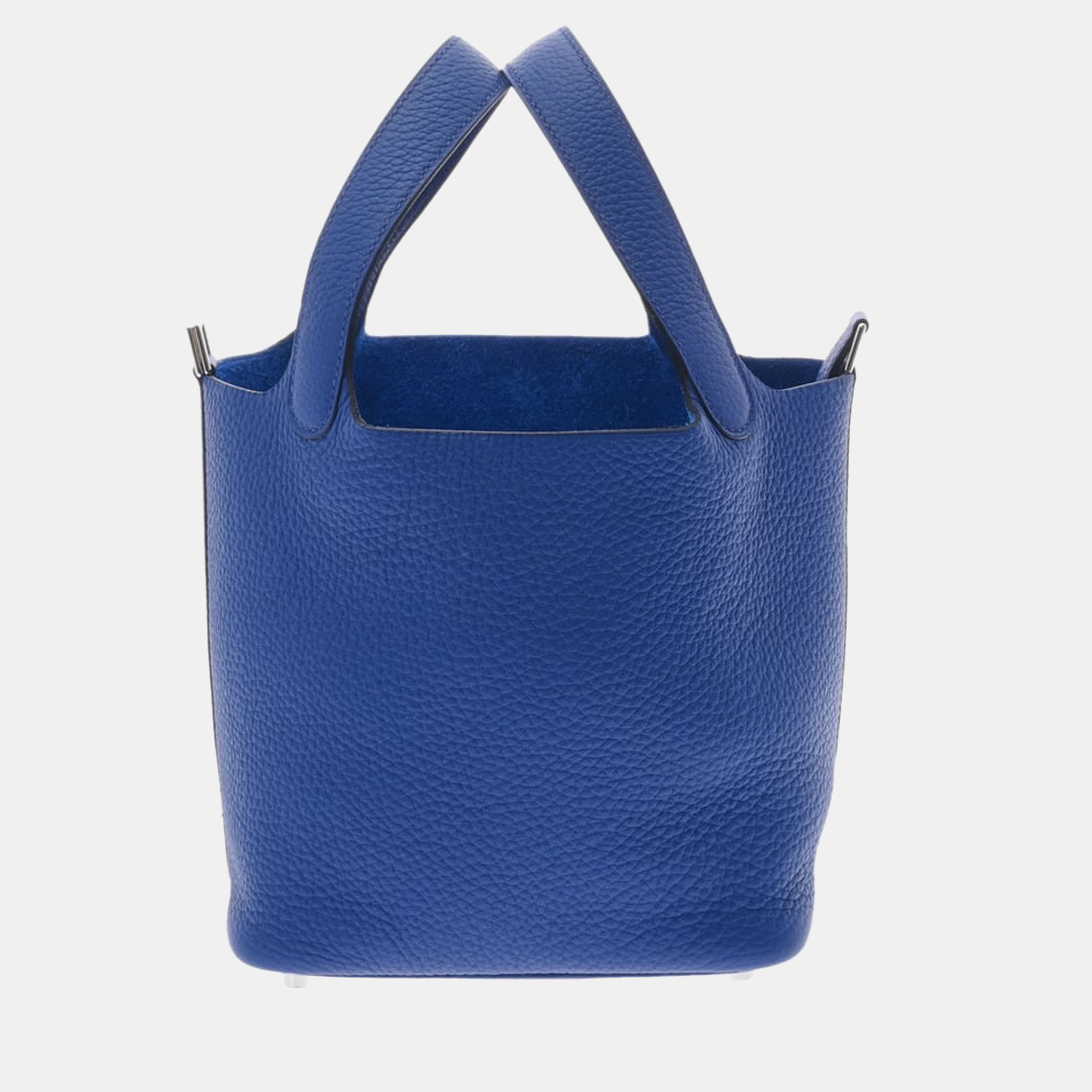 Hermes Picotin Lock PM Blue Royale U Engraved (around 2022) Women's Taurillon Clemence Handbag