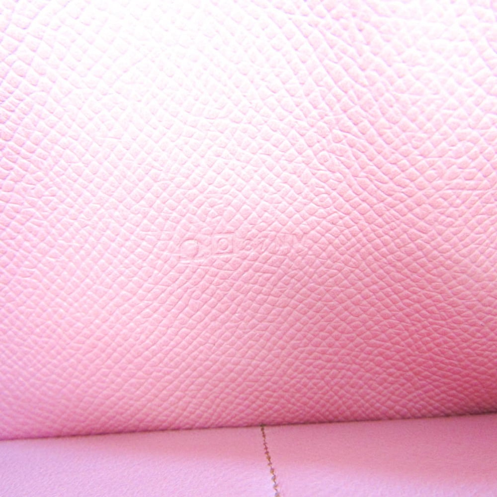 Hermes Azap Long Women's Epsom Leather Long Wallet (bi-fold) Rose Confe BF563234