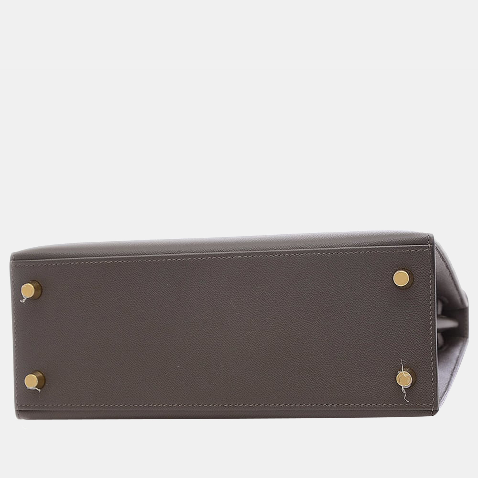 Hermes Kelly 25 Outer Sewing Madame Handbag Graphite Gold Hardware U Stamp, Grey
Hermes Kelly 25 Outer Sewing Madame Handbag Graphite Gold Hardware U Stamp, Grey