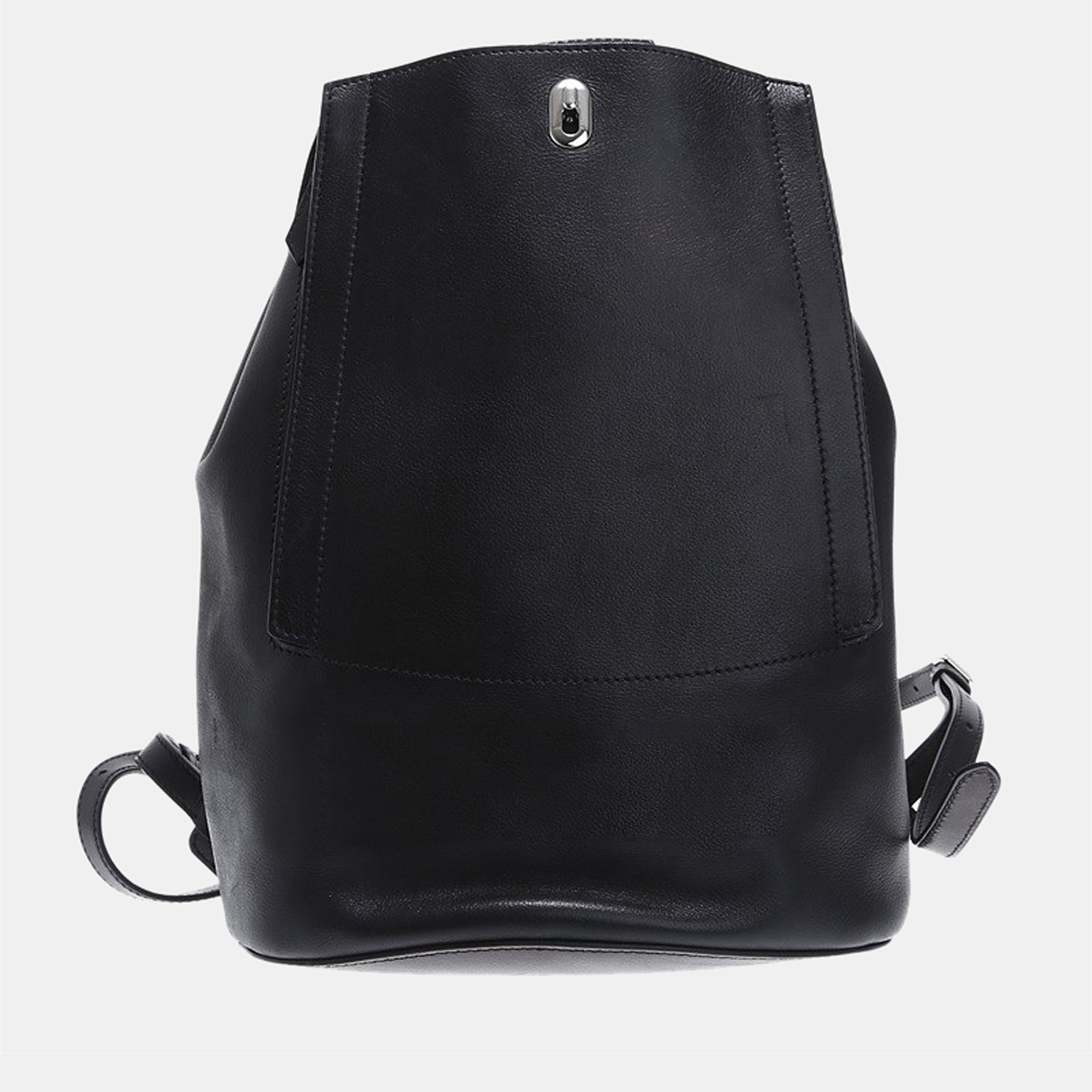 Hermes Black Evergrain Leather GR24 Backpack