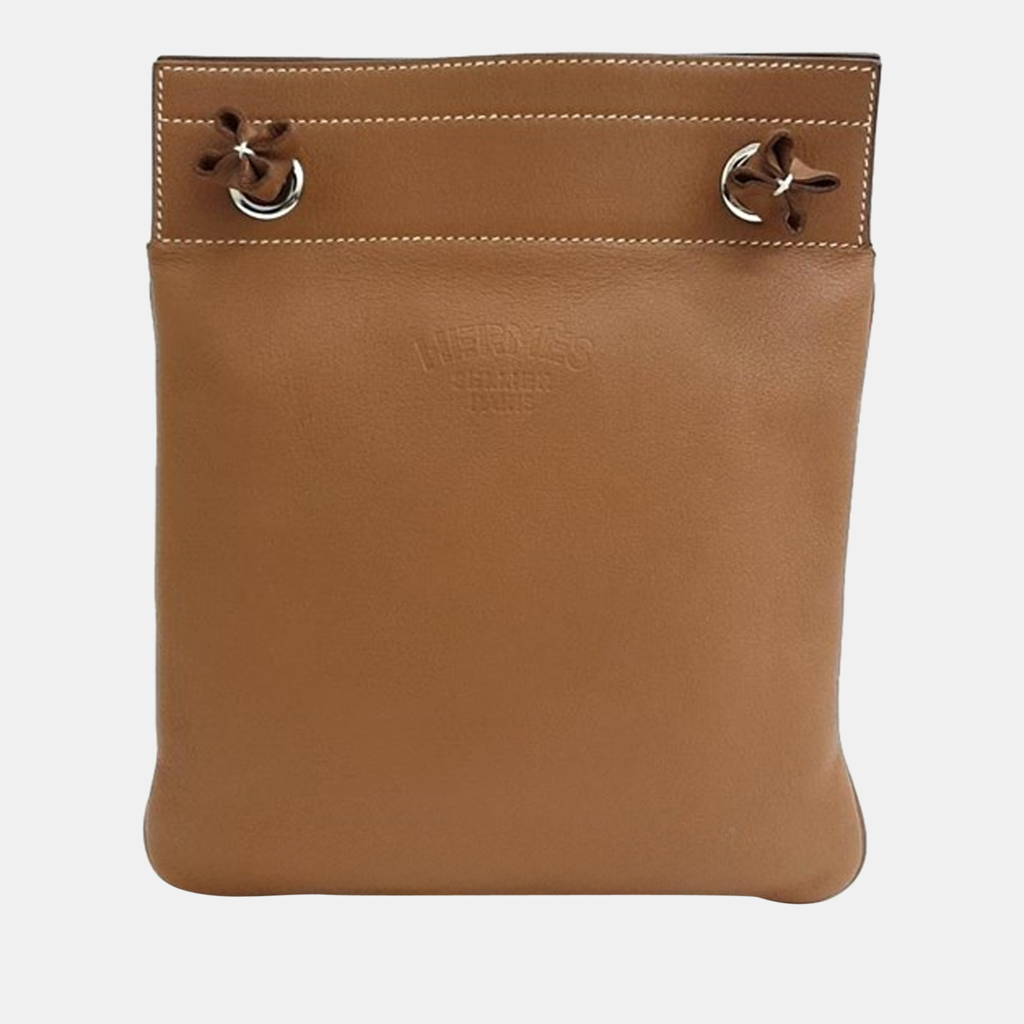 Hermes Brown Swift Leather Aline Mini Shoulder Bag