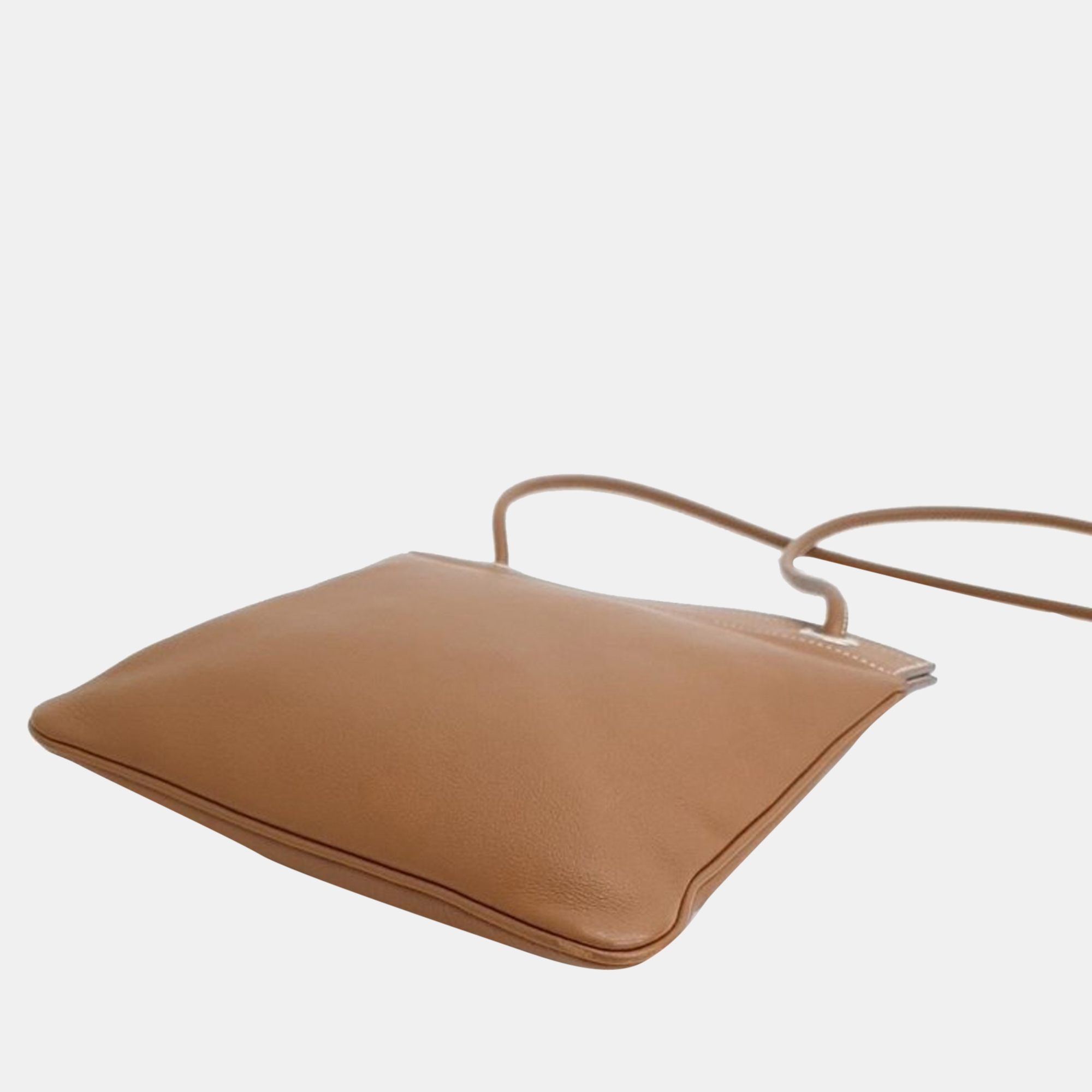 Hermes Brown Swift Leather Aline Mini Shoulder Bag