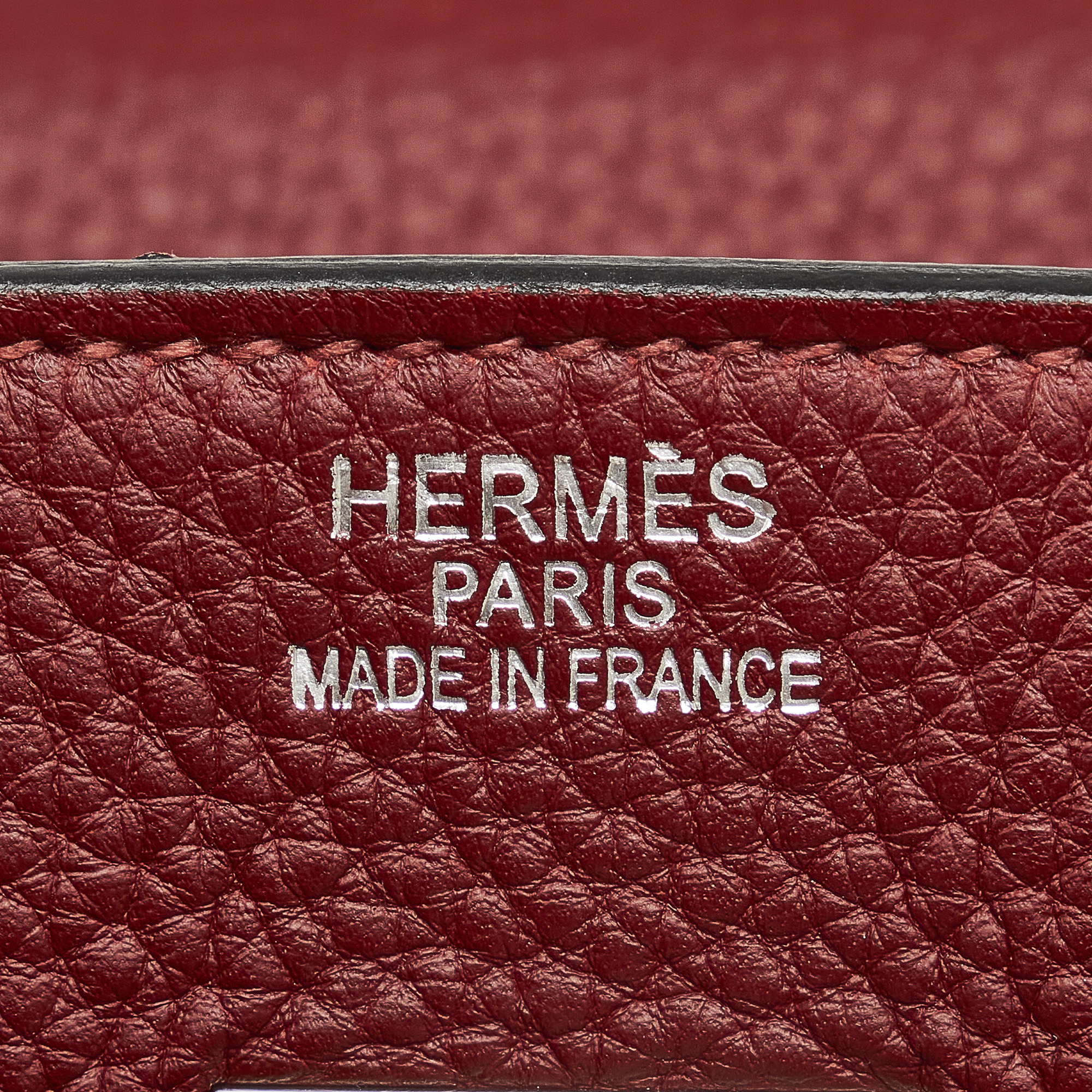 Hermes Red Togo Birkin 35