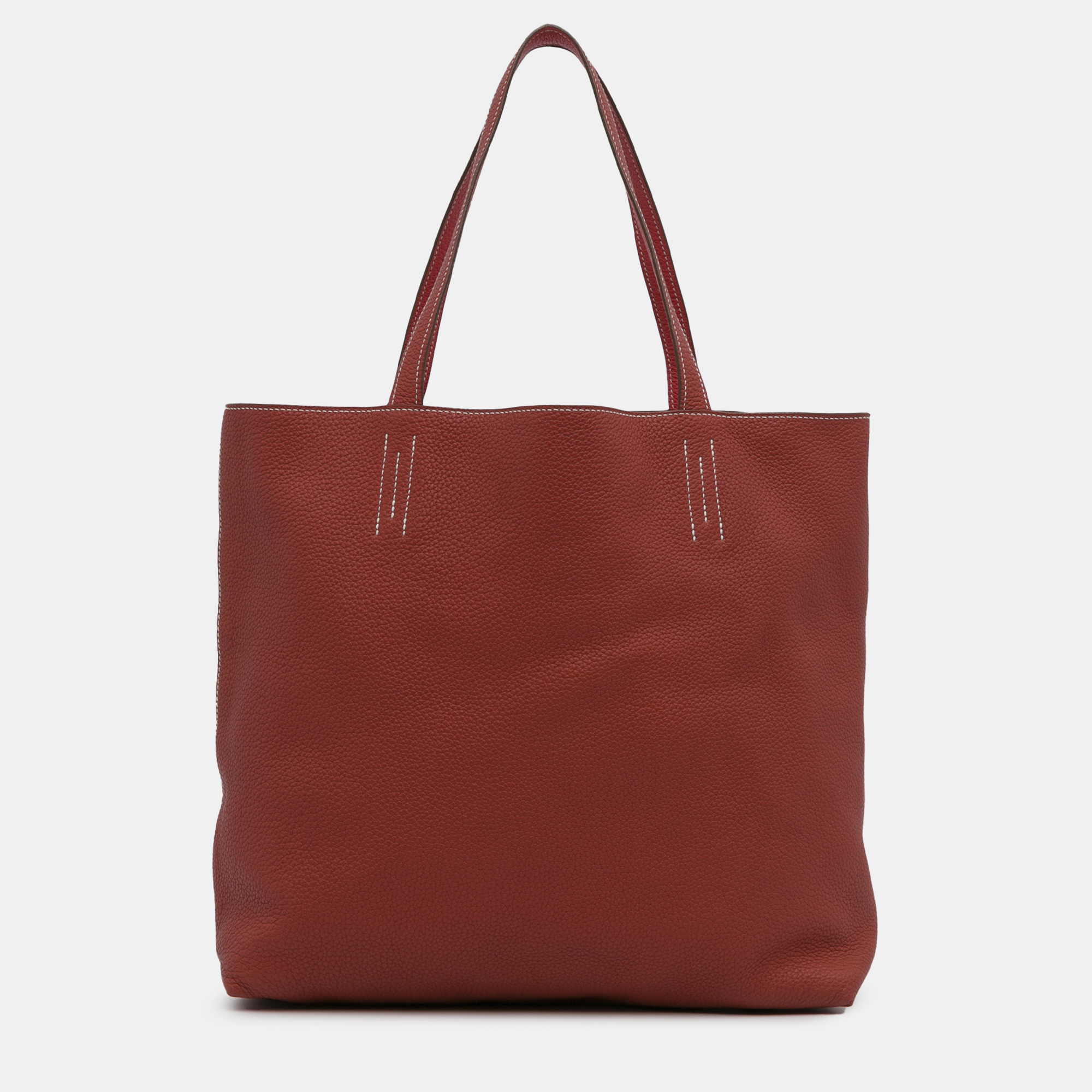 Hermes Red Clemence Double Sens 36