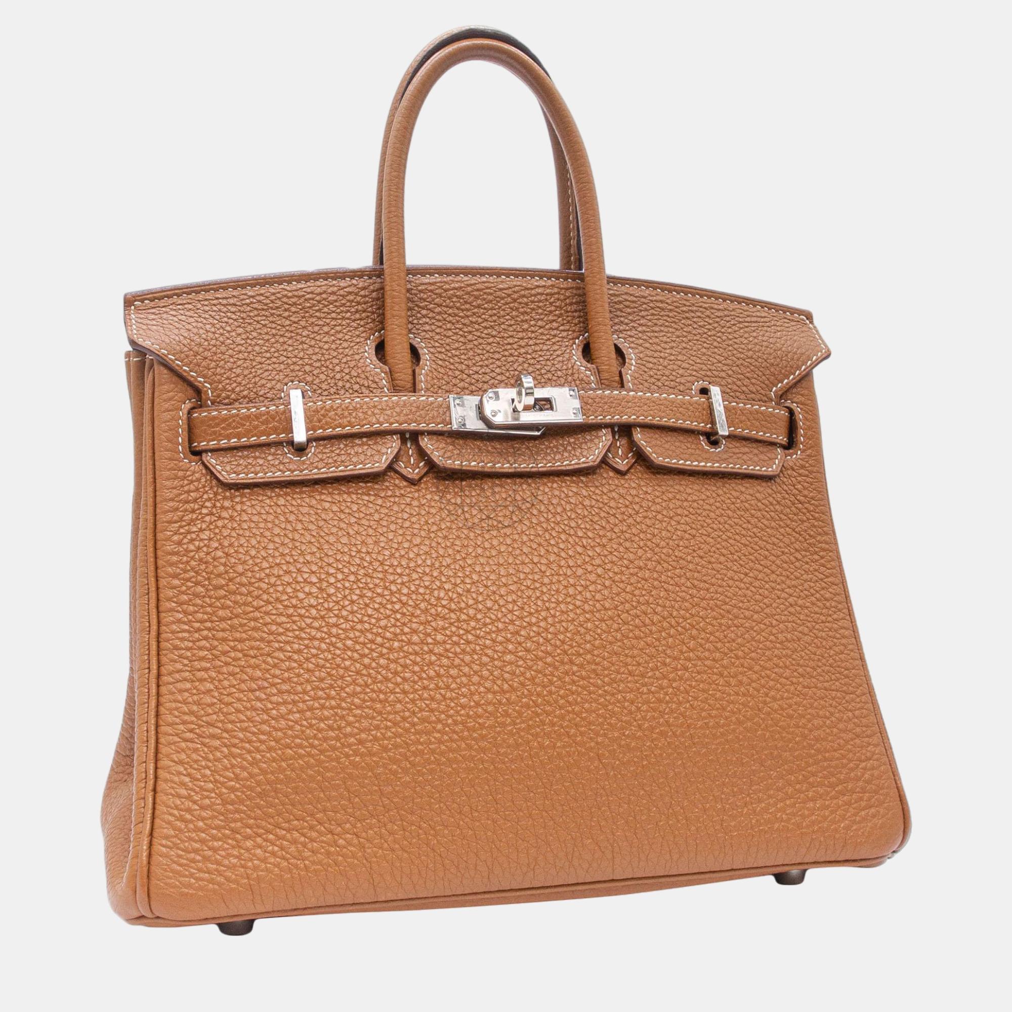 Hermès Birkin 25 Gold Togo With PHW Bag