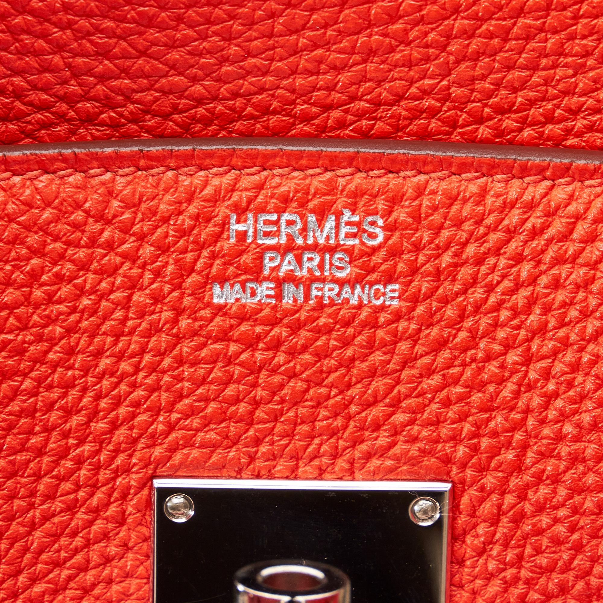 Hermes Orange 2012 Togo JPG Birkin 42