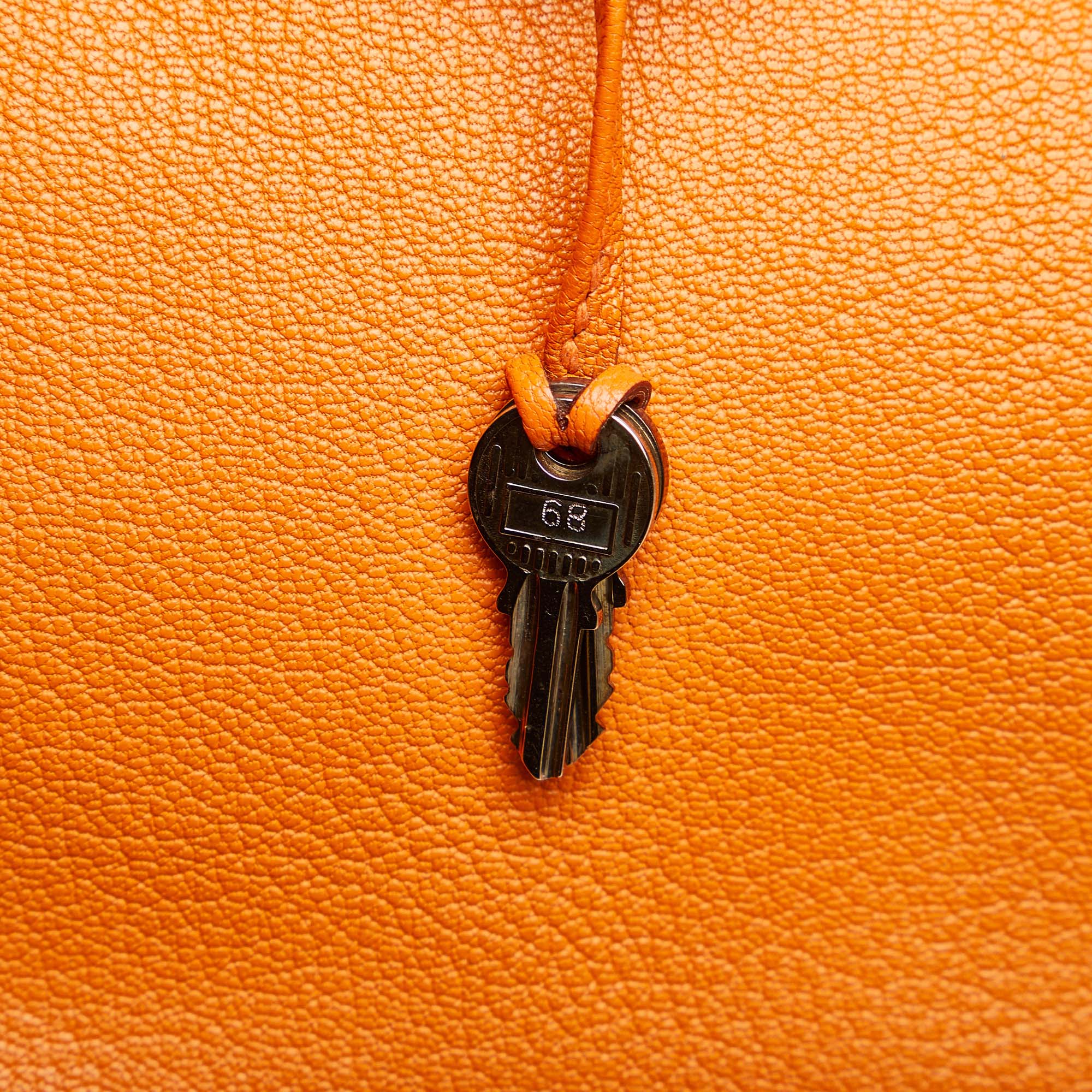 Hermes Orange 2007 Clemence Birkin Retourne 25