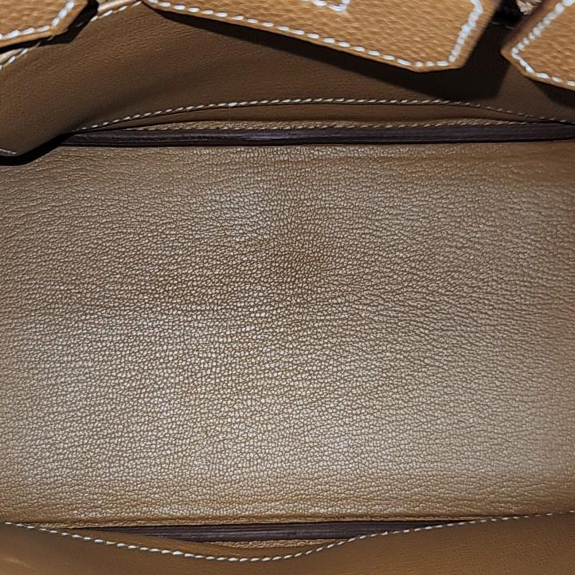 Hermes Birkin Leather Brown 25 (U) Bag
