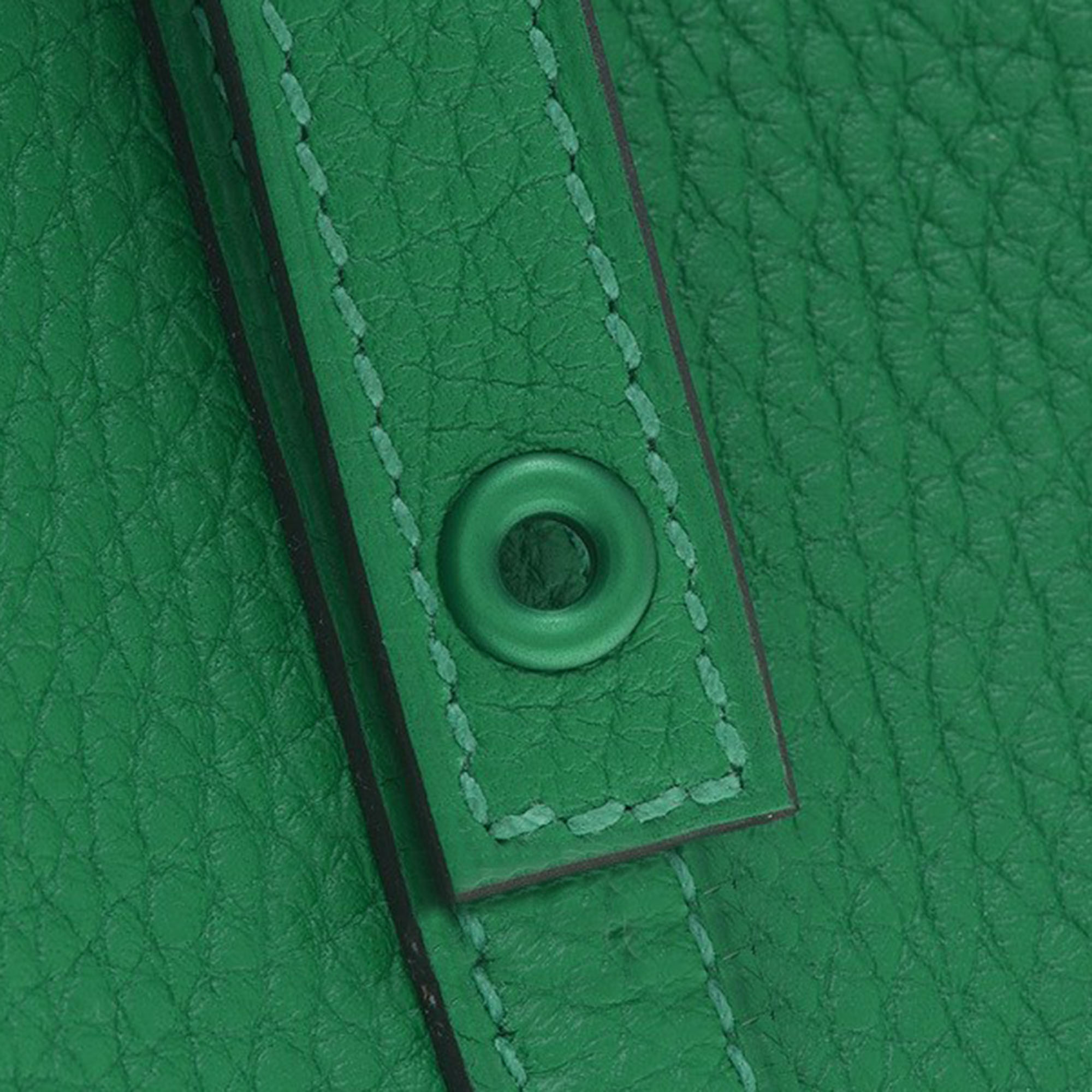 Hermes Monochrome Lock Picotin 22 (Z) Bag
