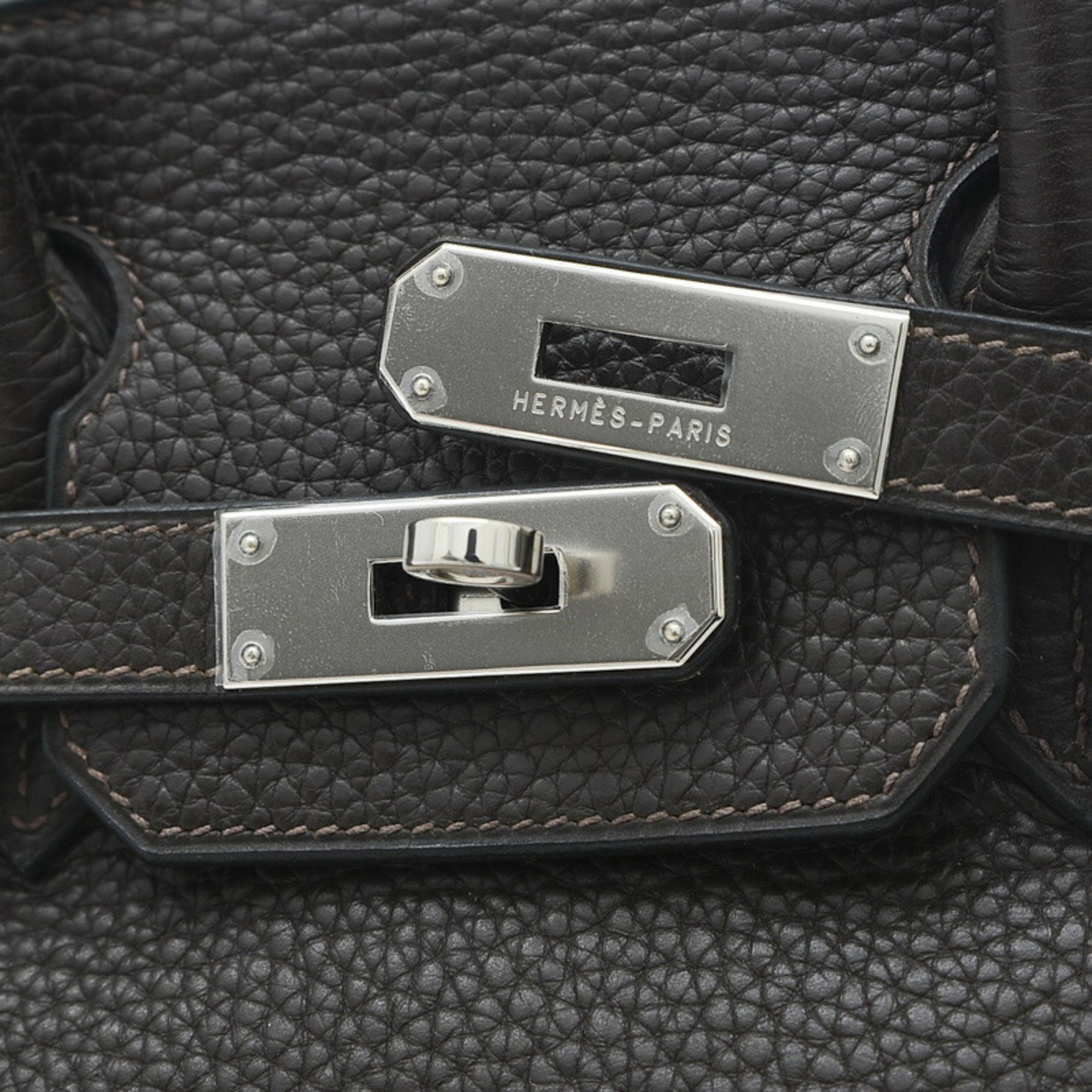 Hermes Birkin 30 Handbag Taurillon Evenne Silver Hardware H Stamp
