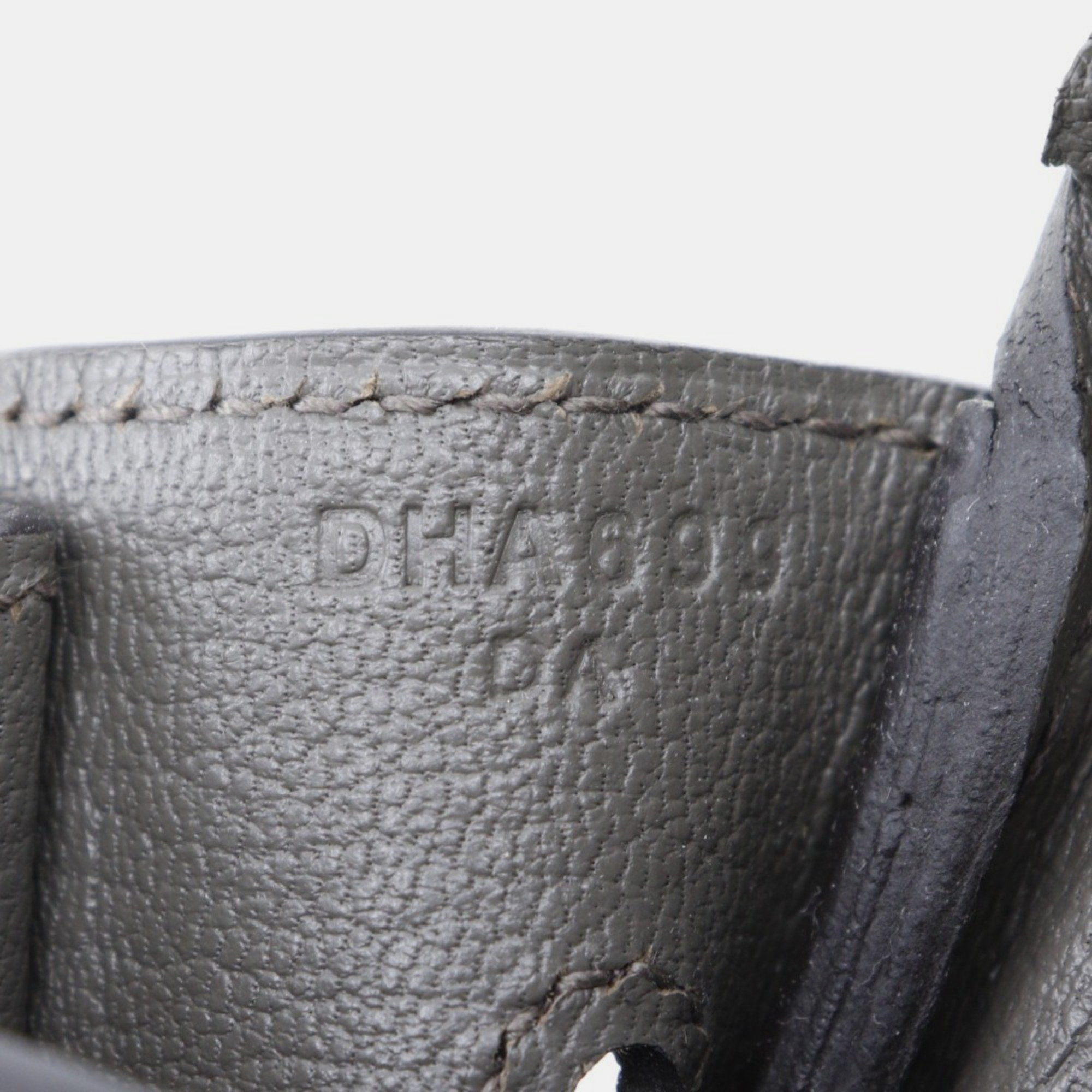 HERMES Birkin 30 Handbag Togo Etan Made In France 2019 Silver Hardware D A5 Belt Ladies