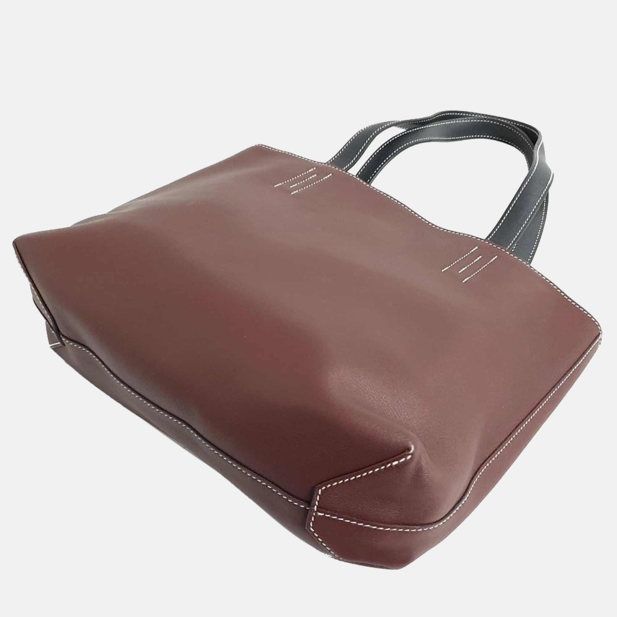 Hermes Leather Brown Double Sens Small ( C )