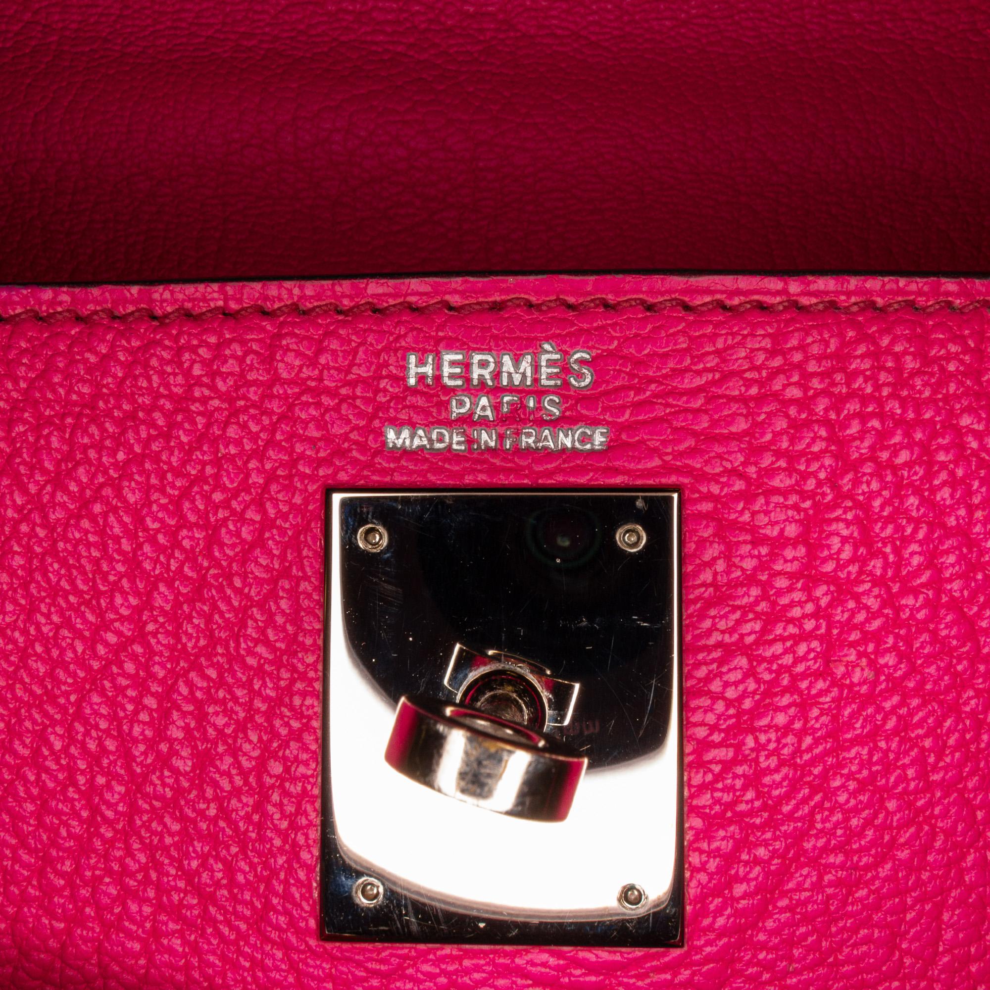 Hermes Pink 2005 Togo Kelly Retourne 32