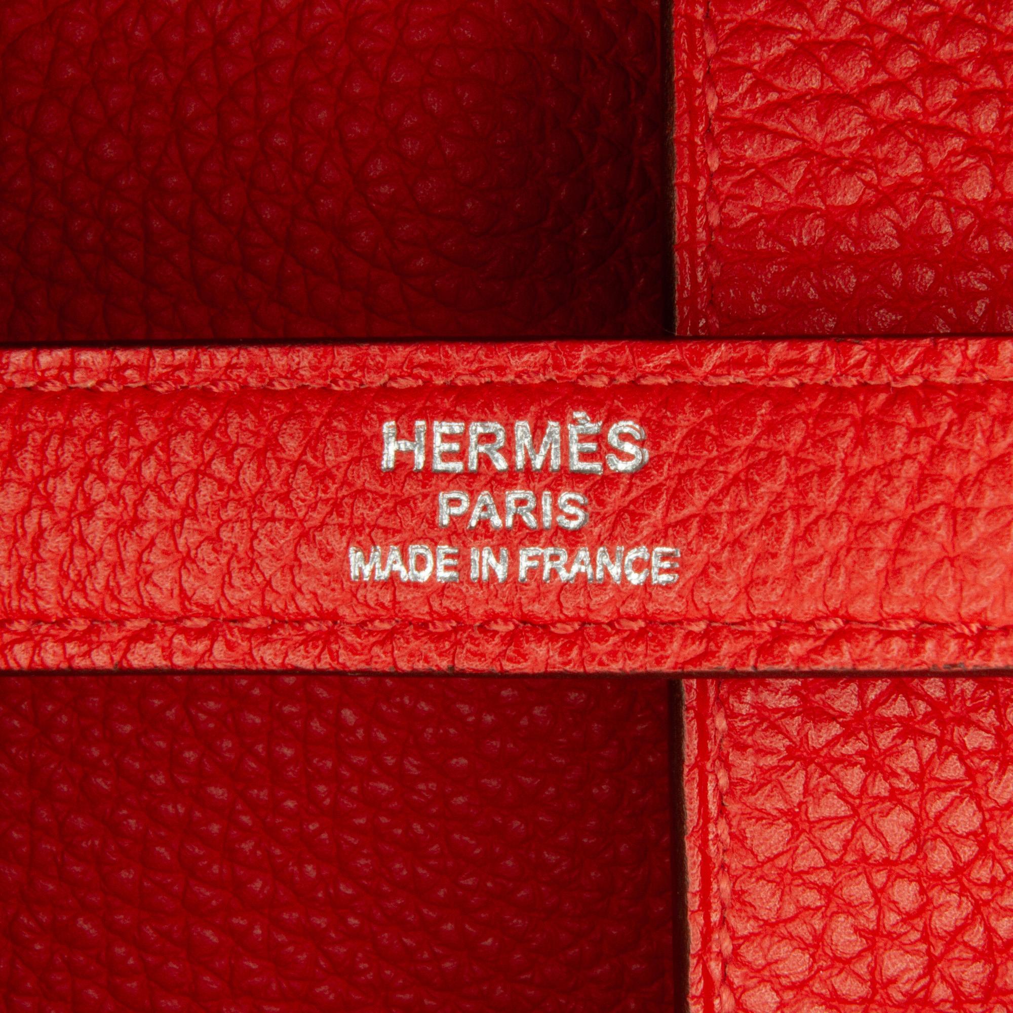 Hermes Red 2013 Togo Kelly Retourne 35