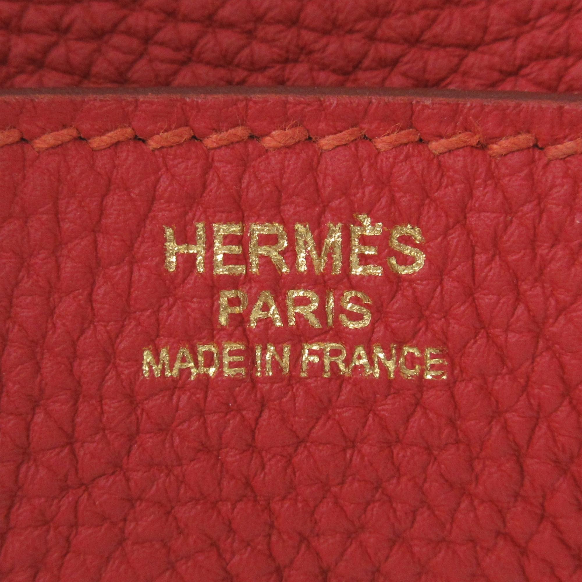Hermes Red 2013 Togo Birkin 30