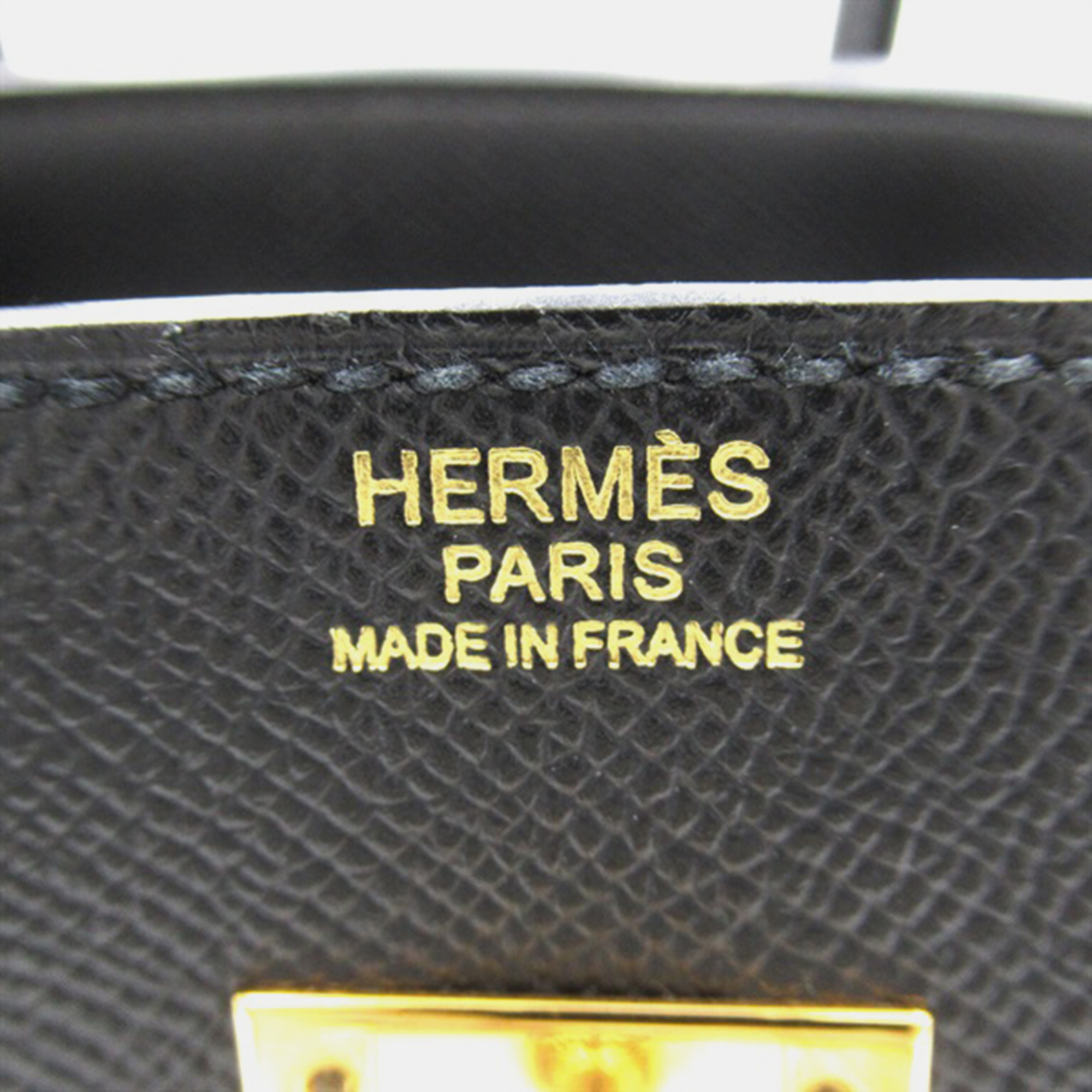 Hermes Black Togo Leather Birkin 30 Tote Bag