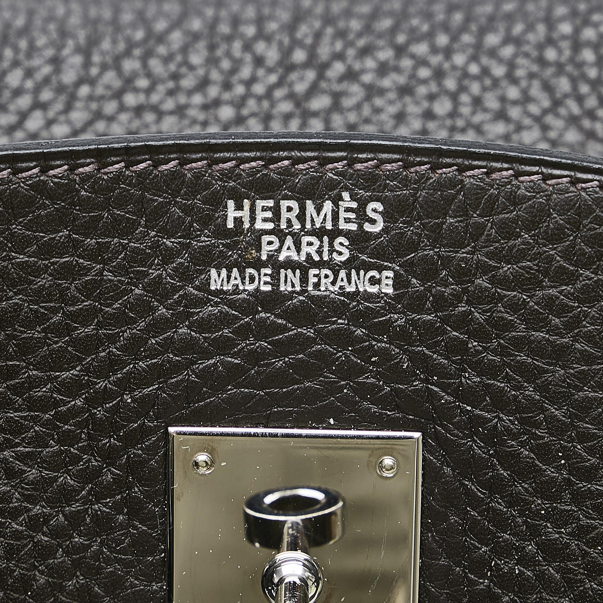Hermes Black Togo Birkin 35