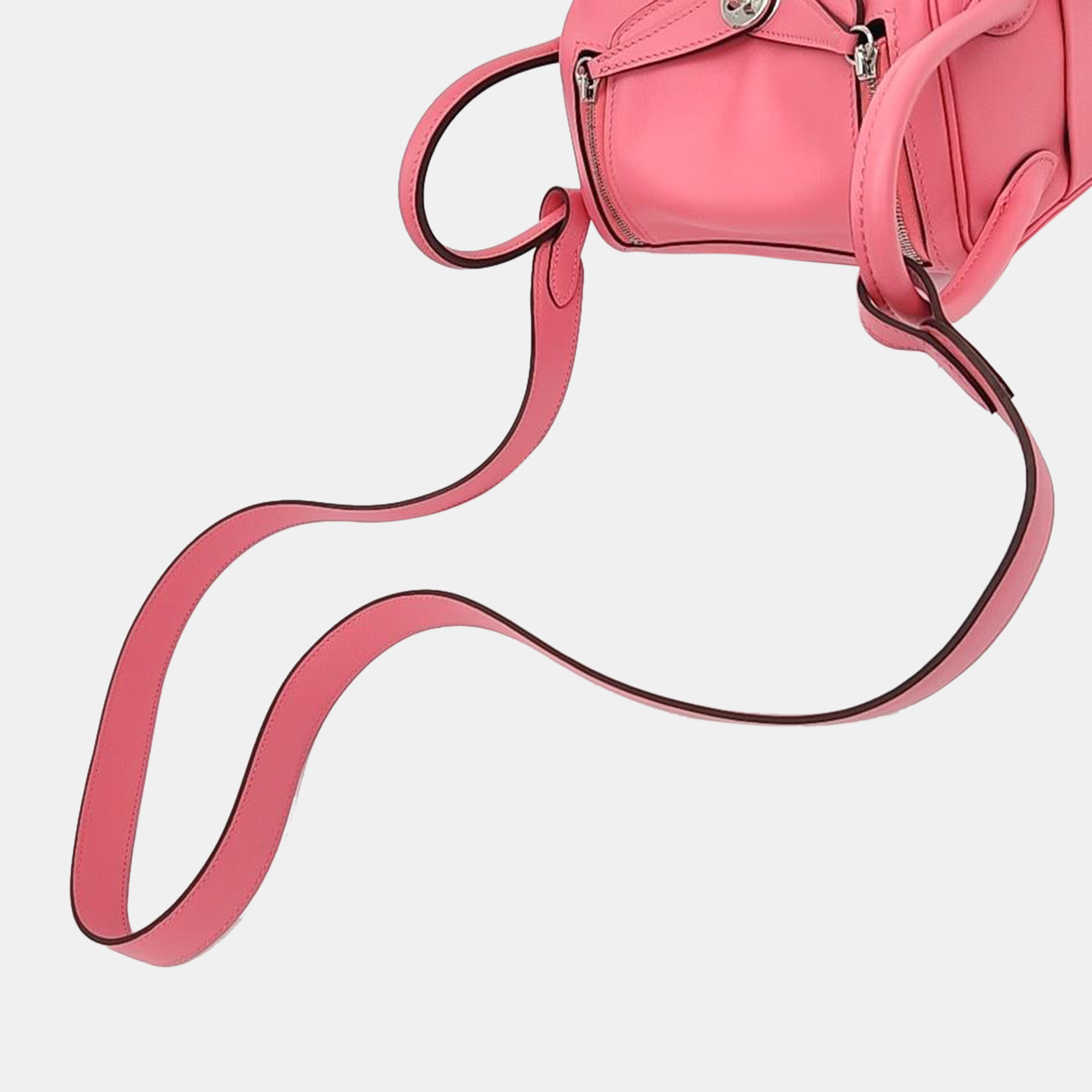 Hermes Pink Leather Lindy 19 (B)